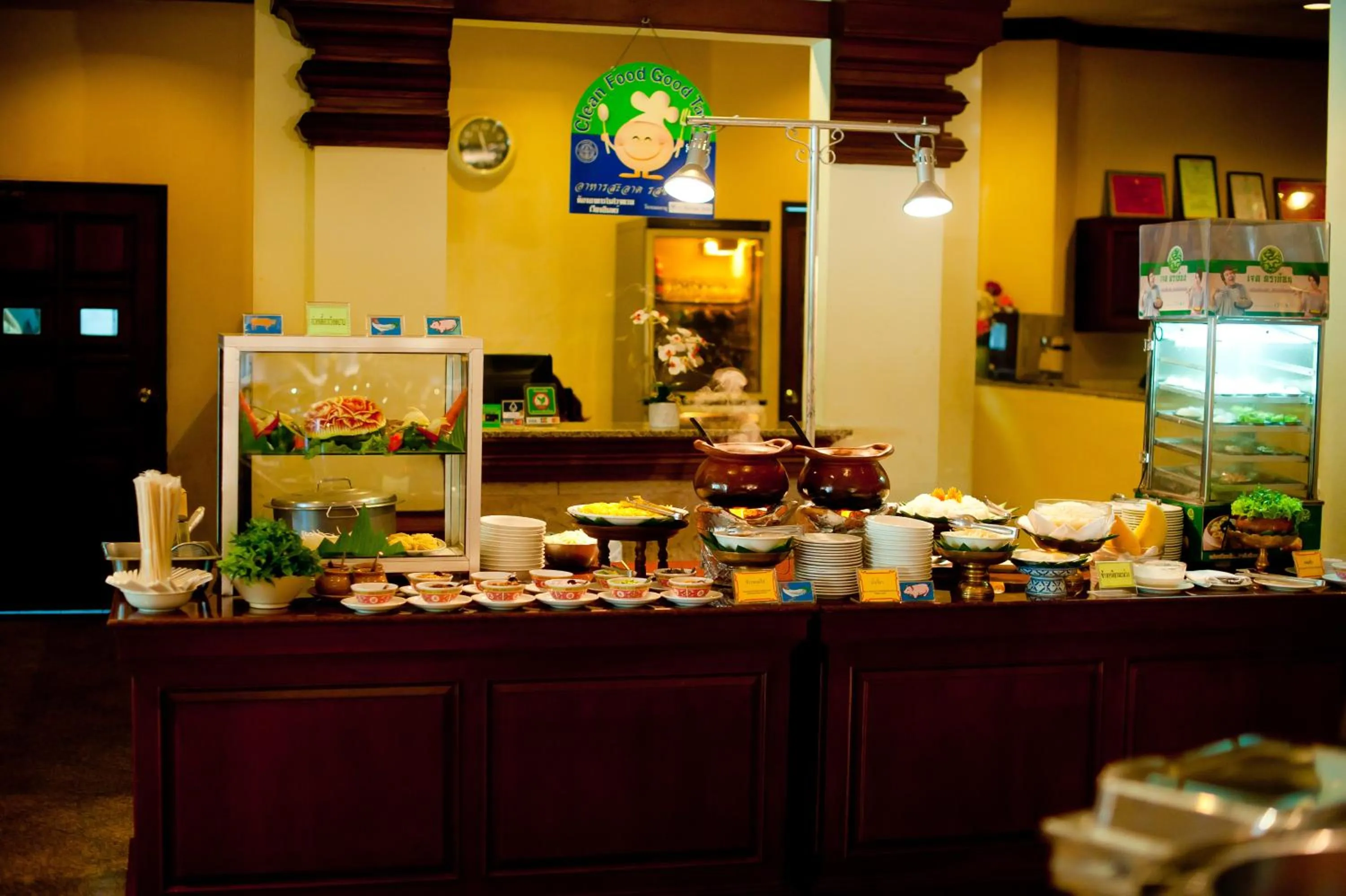 Restaurant/places to eat in Wiang Inn Hotel