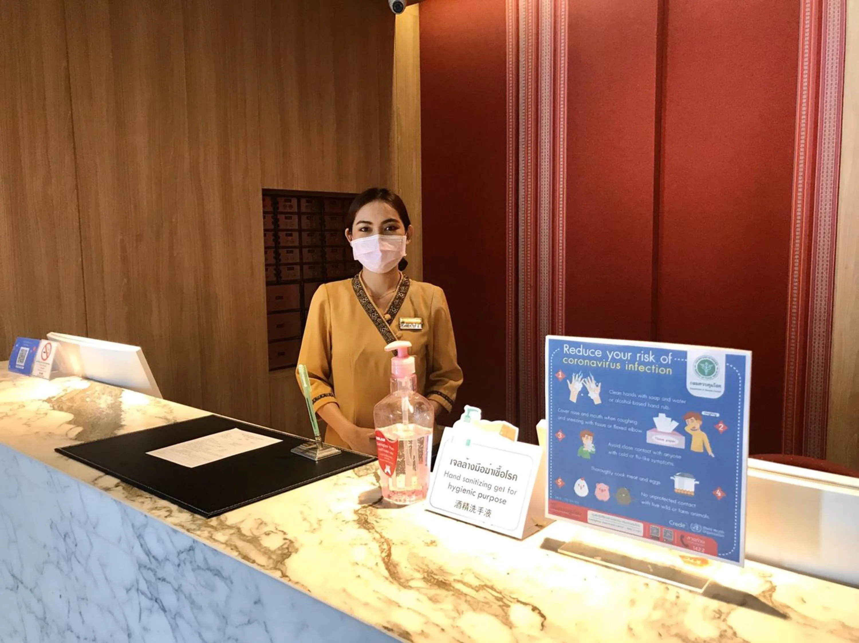 Lobby or reception in Wiang Inn Hotel