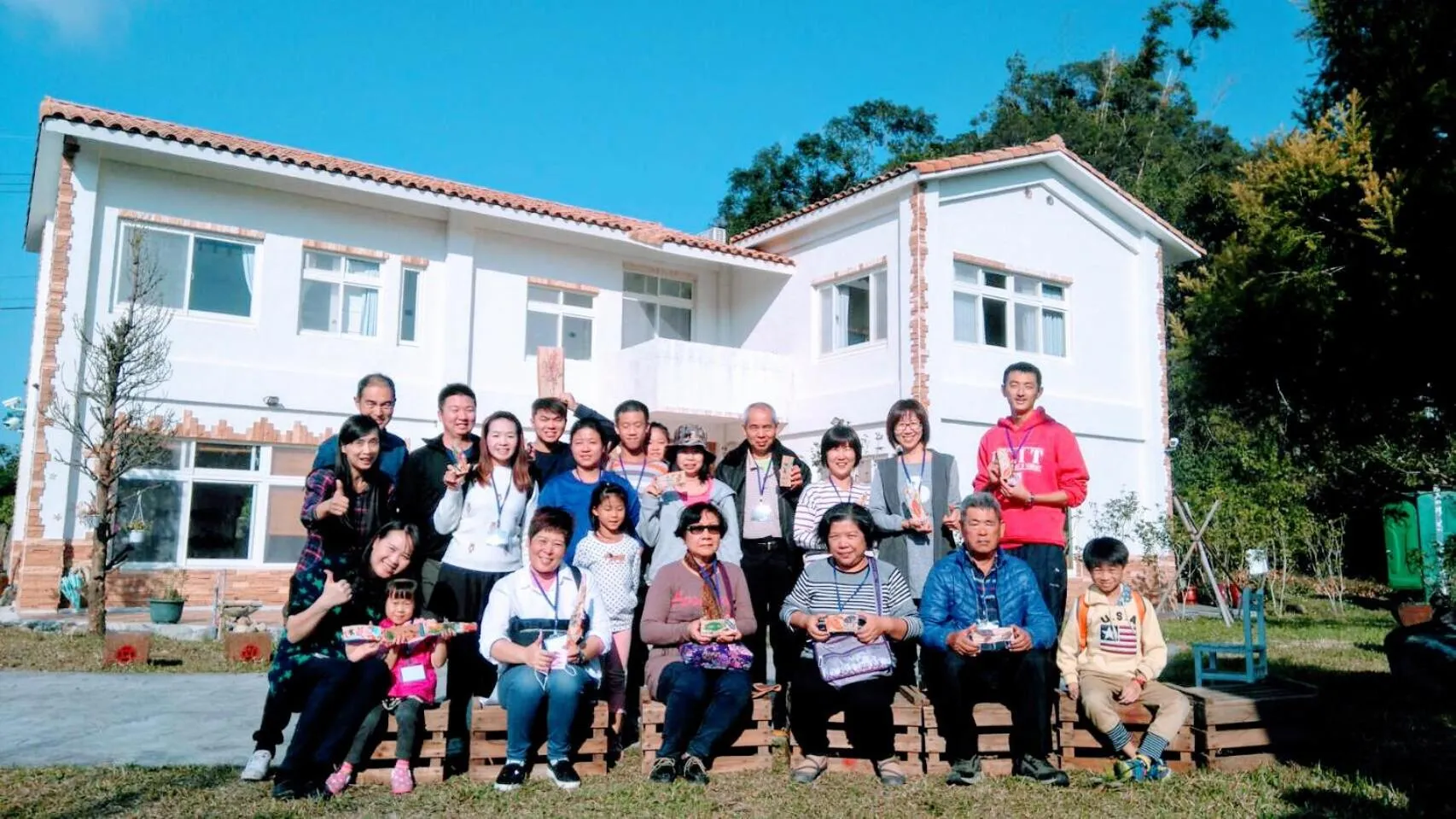 The house behind stream