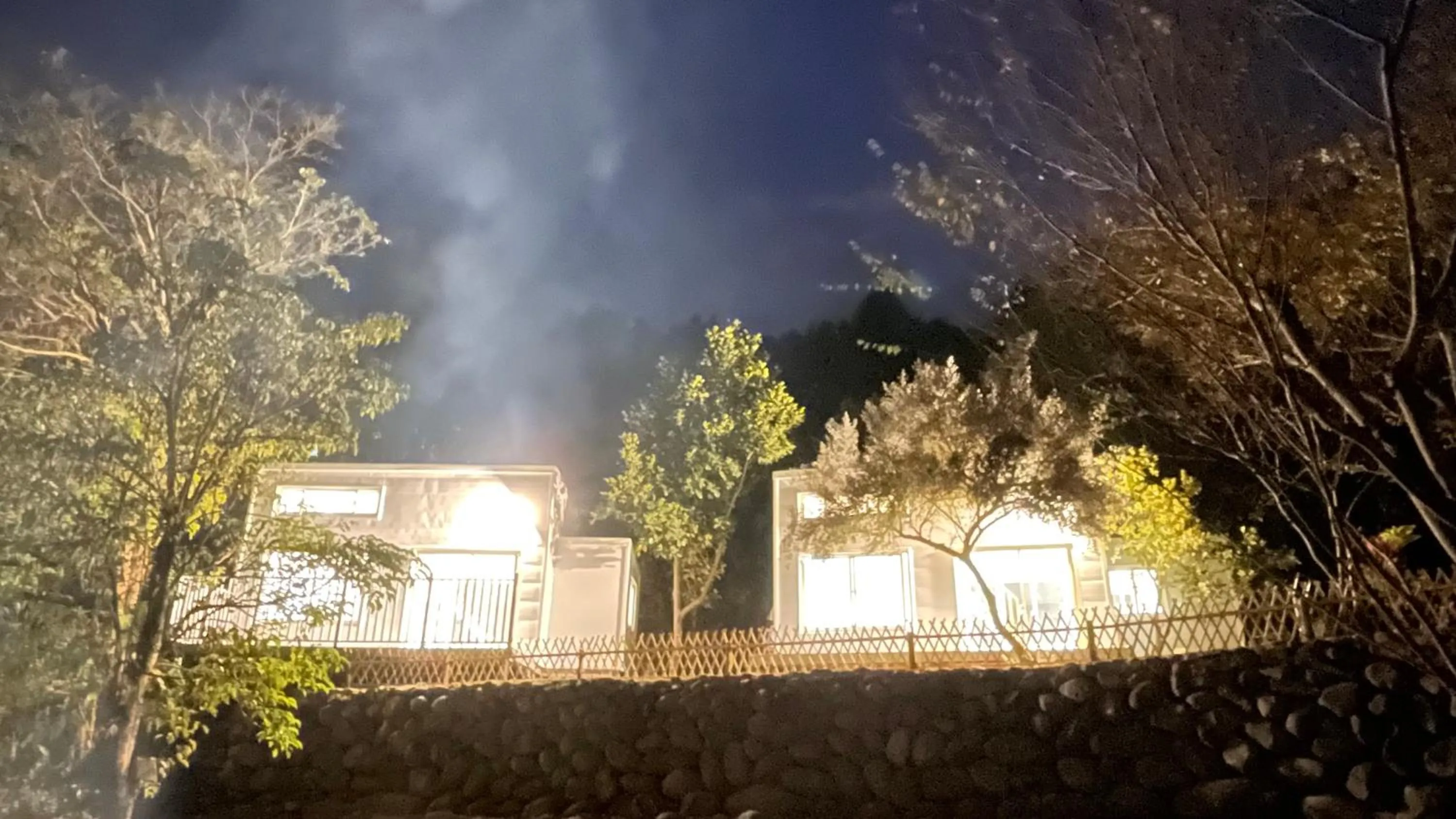 The house behind stream