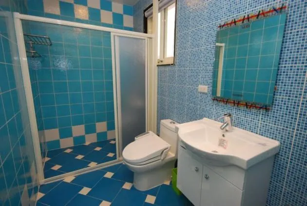 Bathroom in The house behind stream