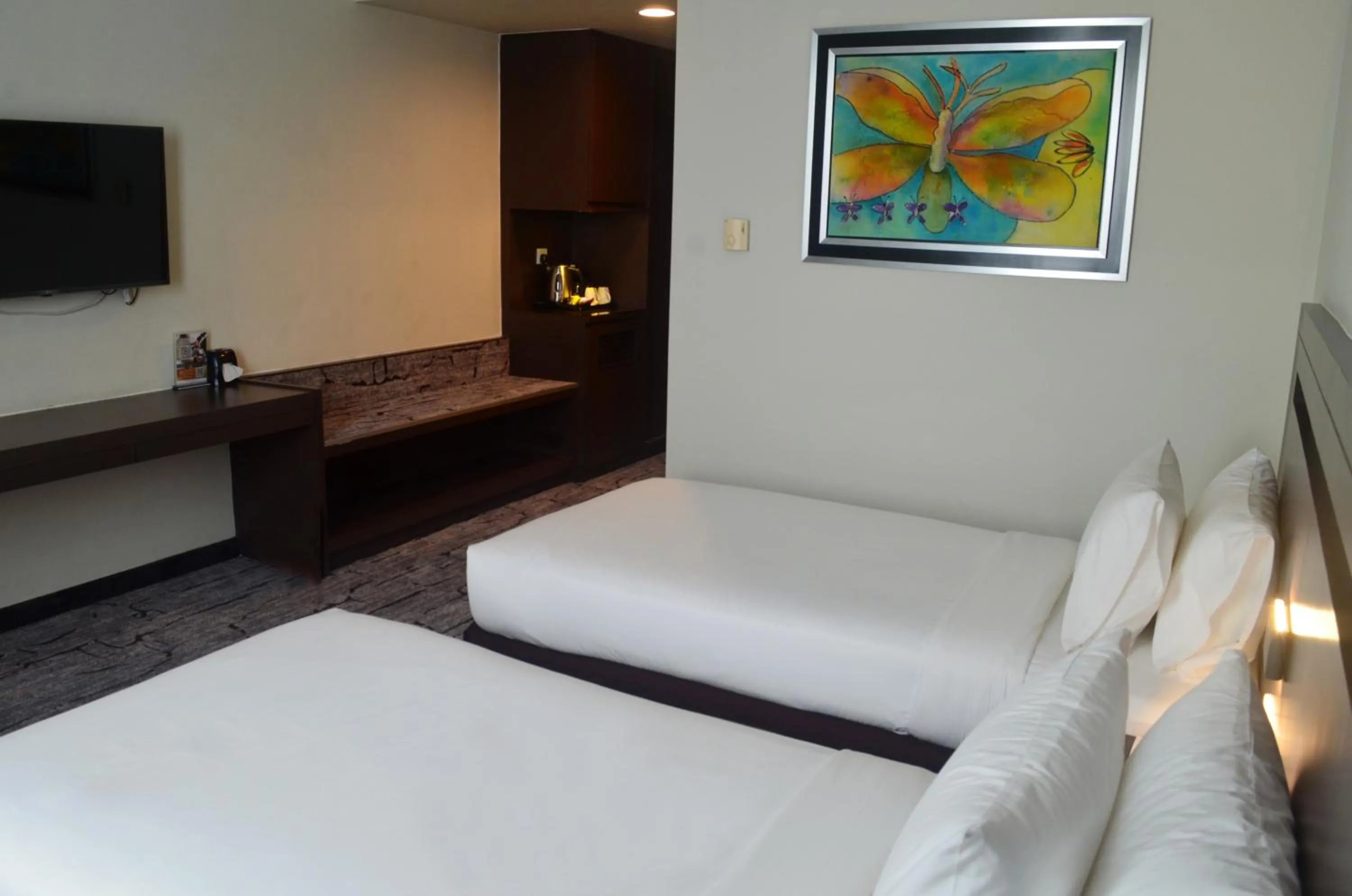 Photo of the whole room, Bed in Premiere Hotel - Complimentary Shuttle to Klang Wholesale Market