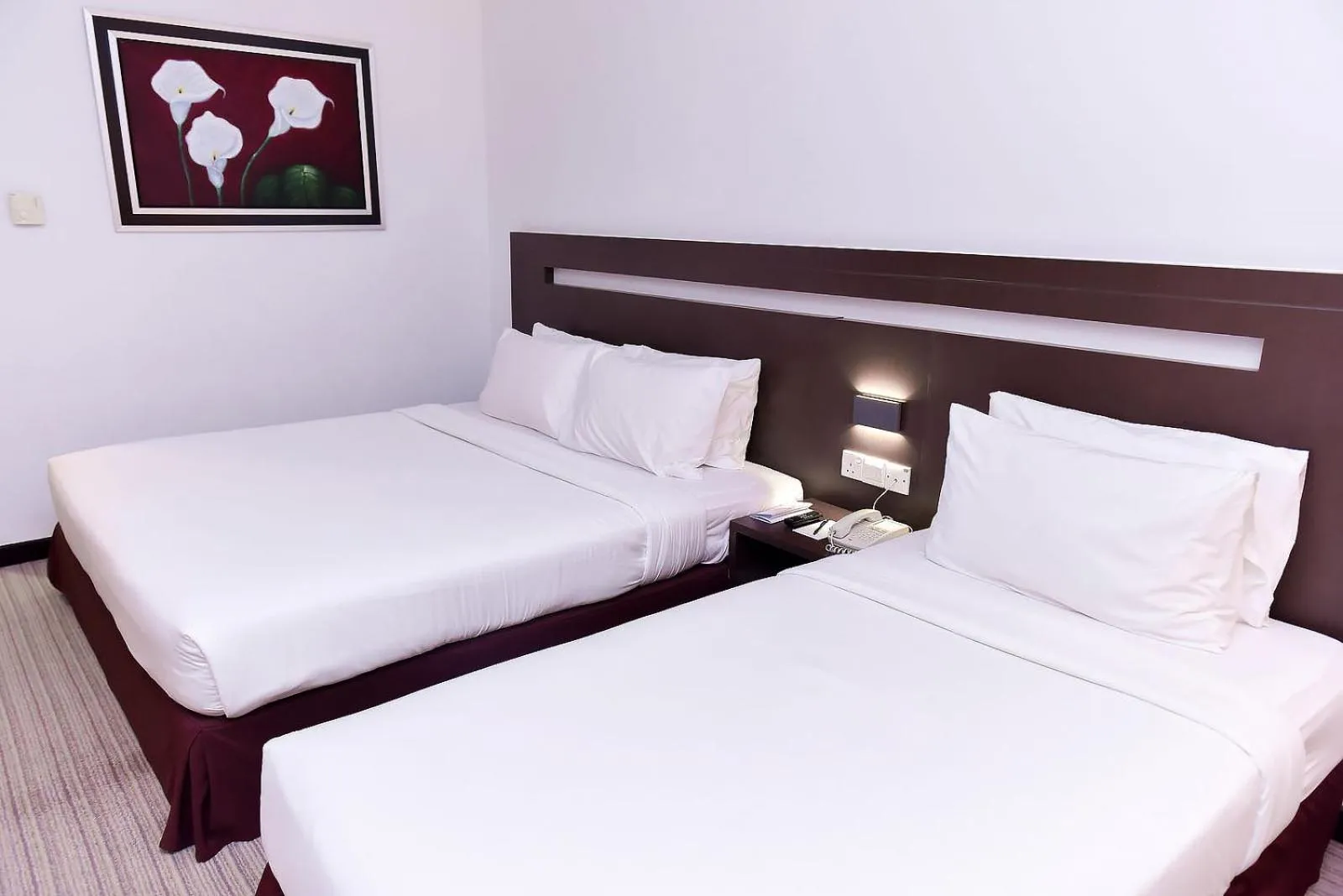 Bedroom, Bed in Premiere Hotel - Complimentary Shuttle to Klang Wholesale Market
