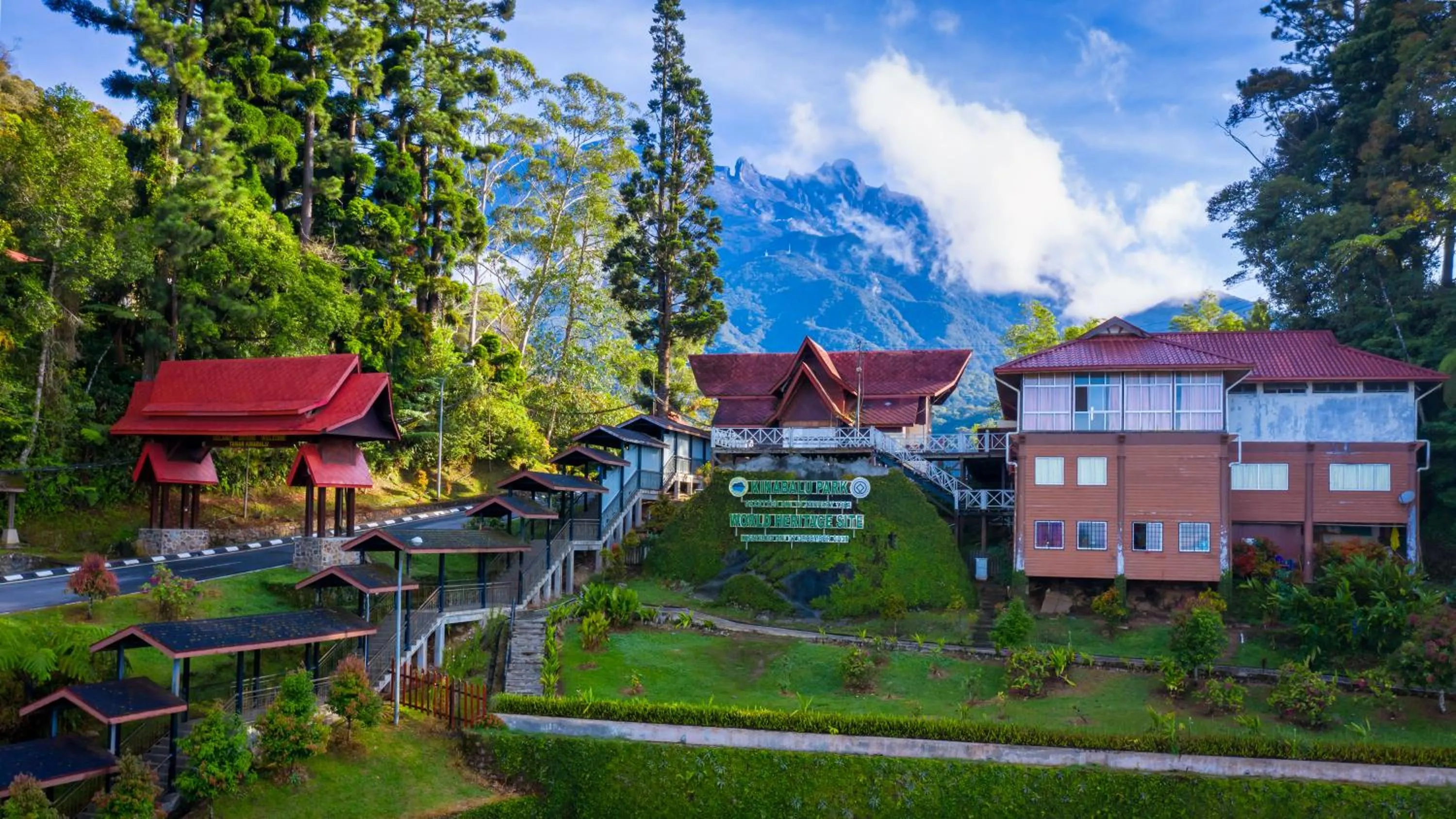 Facade/entrance in Sutera Sanctuary Lodges At Kinabalu Park