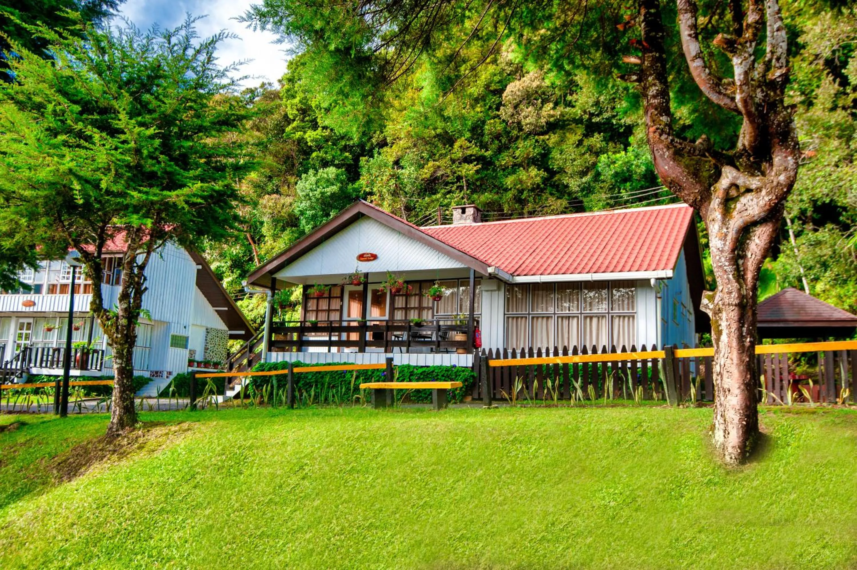 Facade/entrance in Sutera Sanctuary Lodges At Kinabalu Park
