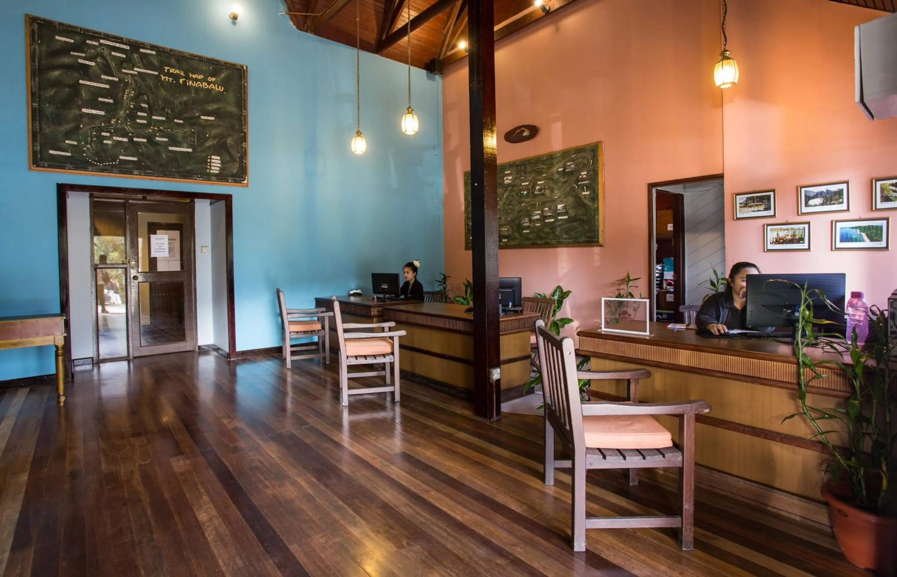 Lobby or reception in Sutera Sanctuary Lodges At Kinabalu Park