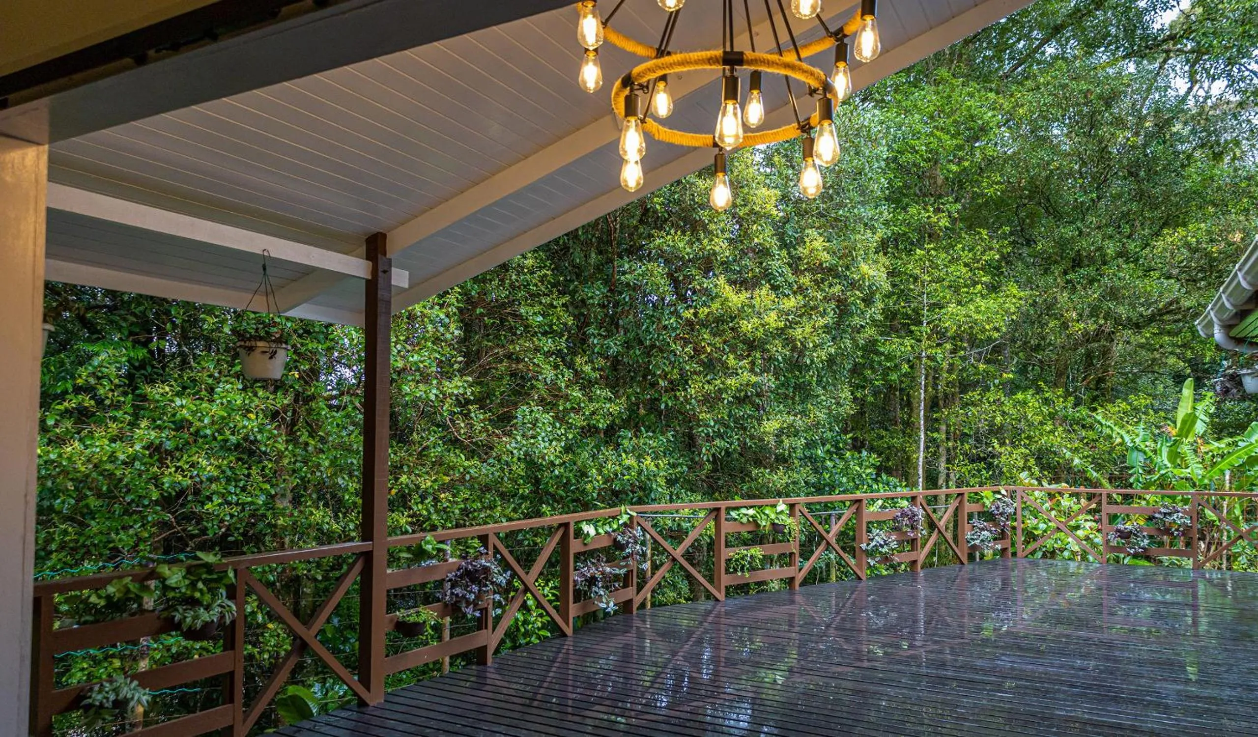 Balcony/Terrace in Sutera Sanctuary Lodges At Kinabalu Park