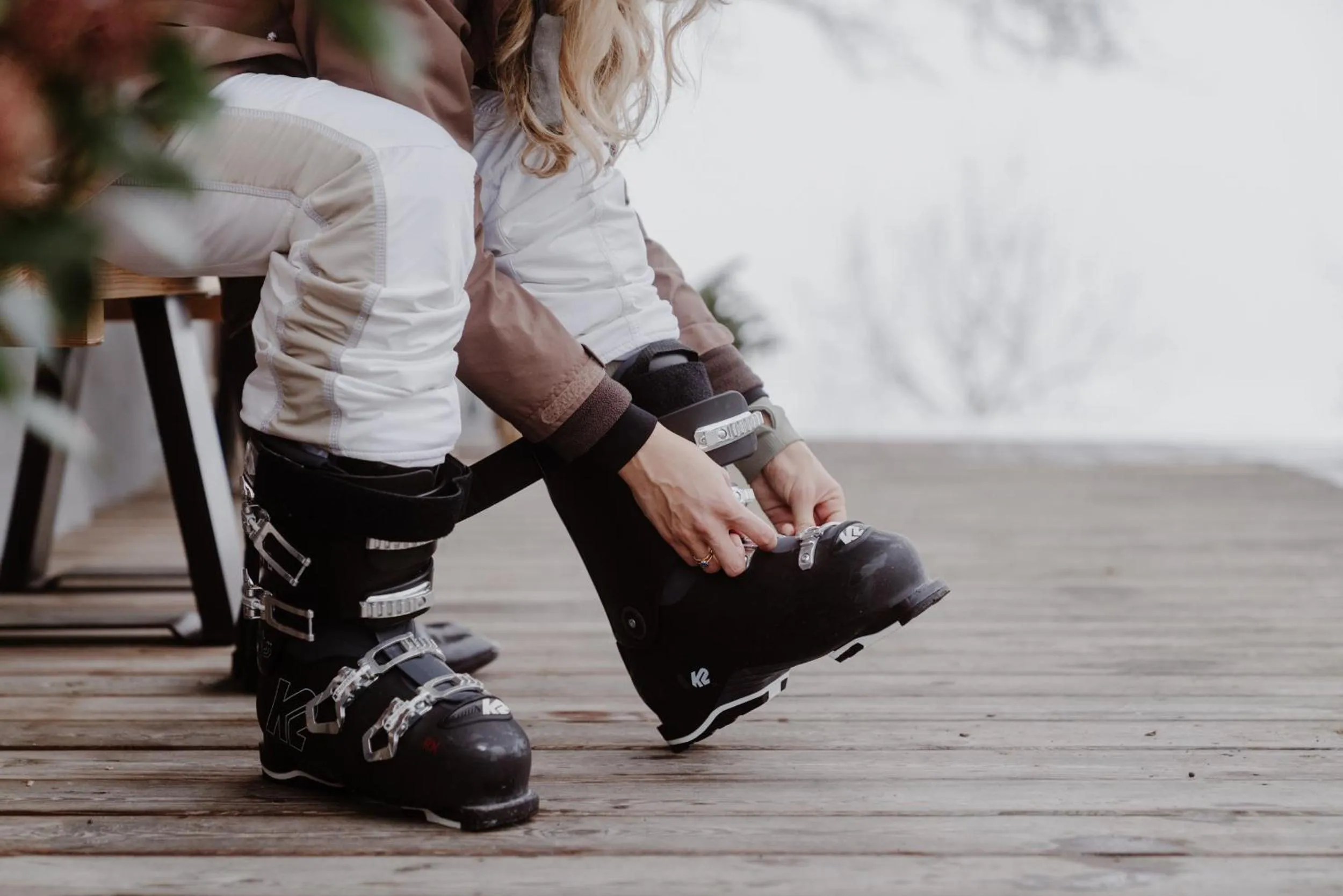 Skiing in Das Stoaberg