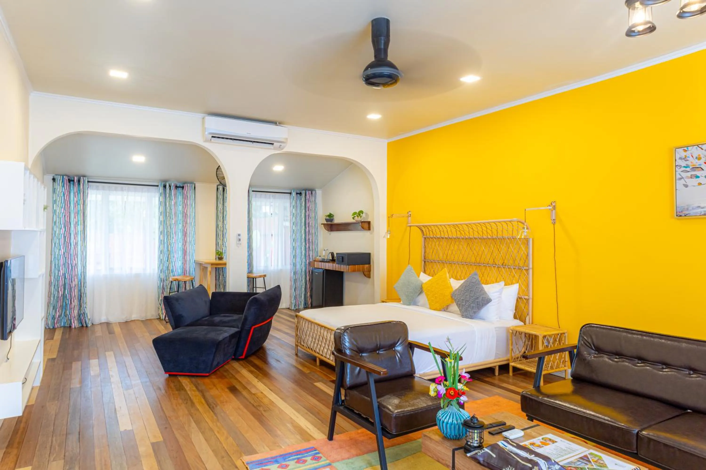 Bed in Sutera Sanctuary Lodges At Poring Hot Springs