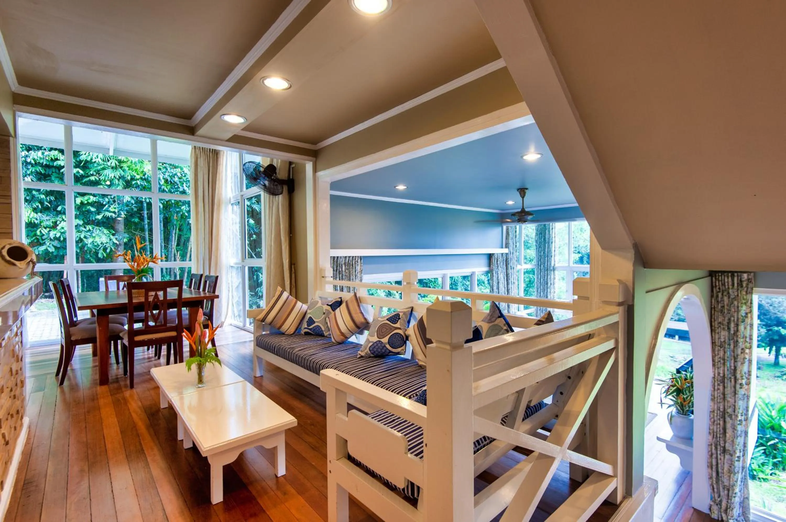 Dining area in Sutera Sanctuary Lodges At Poring Hot Springs