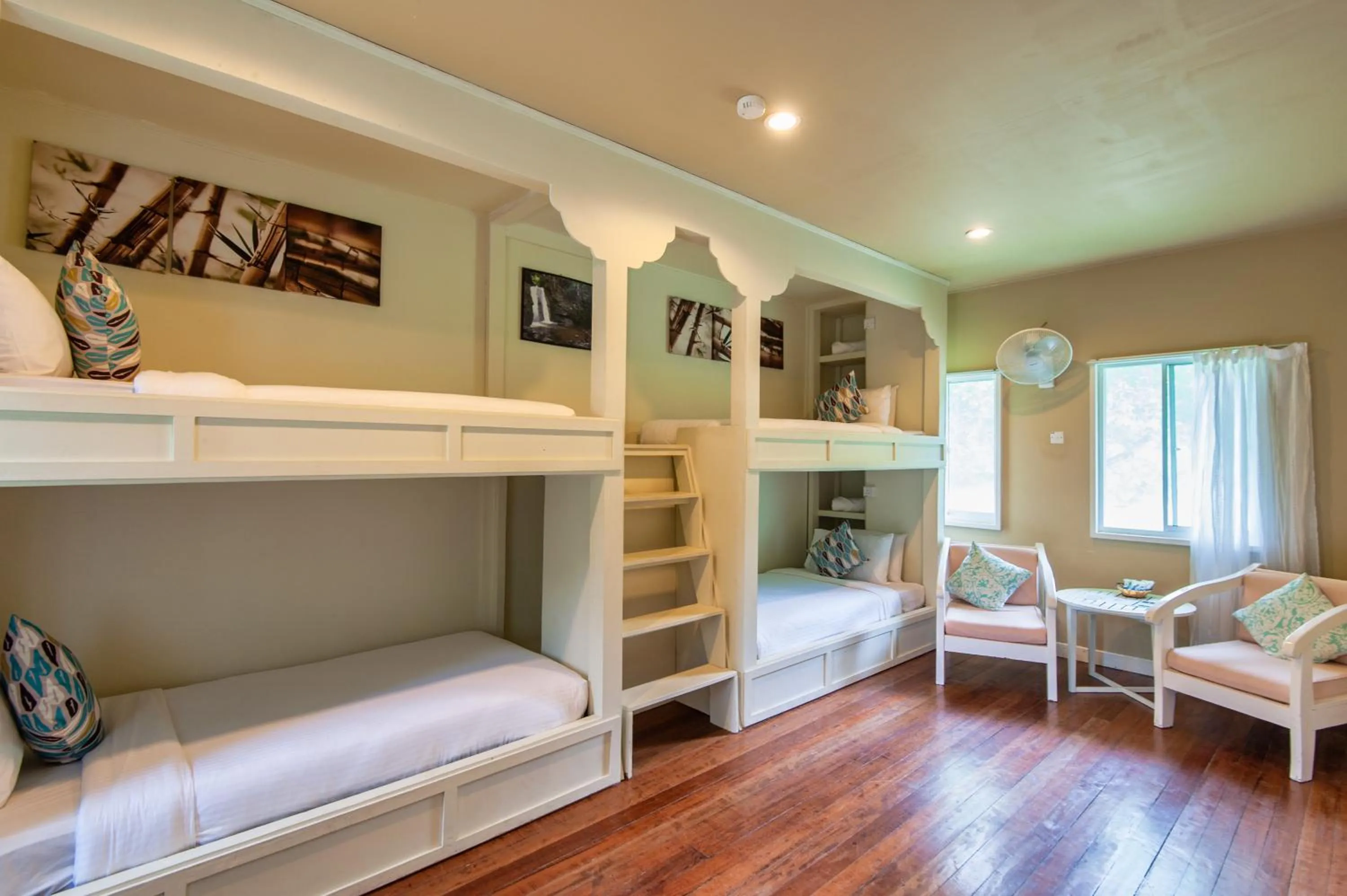 Bed in Sutera Sanctuary Lodges At Poring Hot Springs