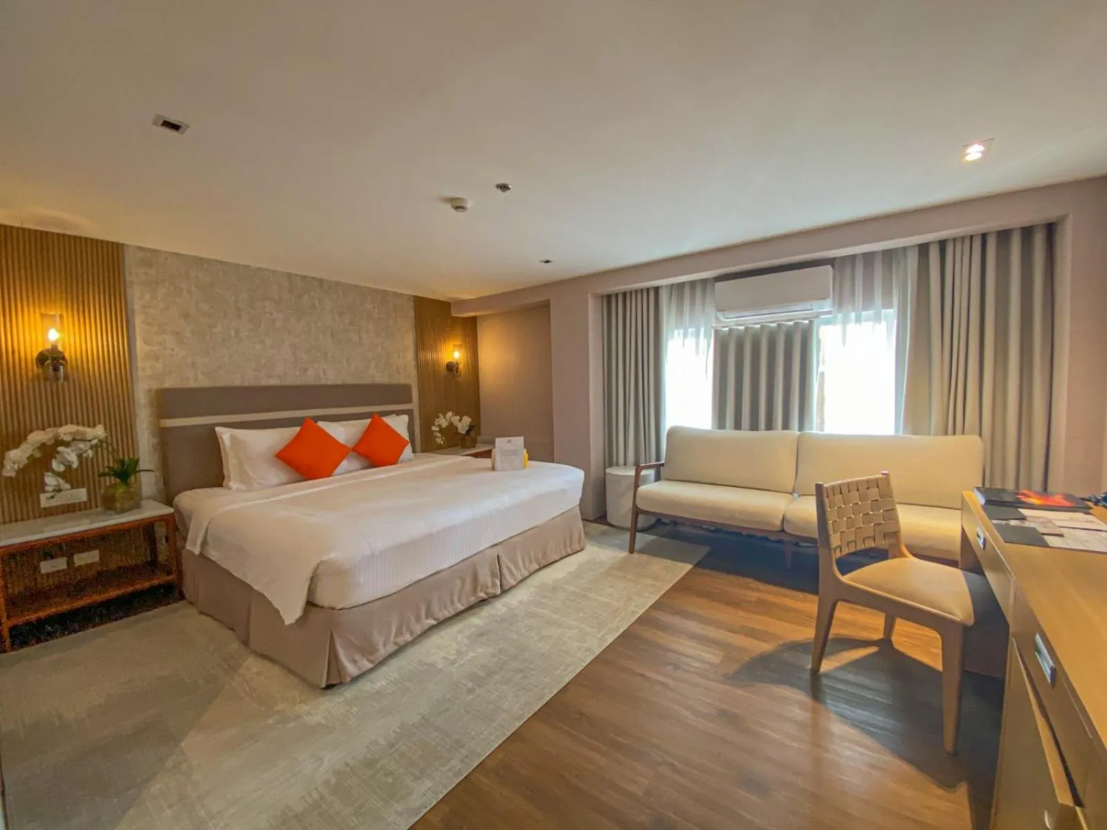 Bed in Hotel St. Ellis