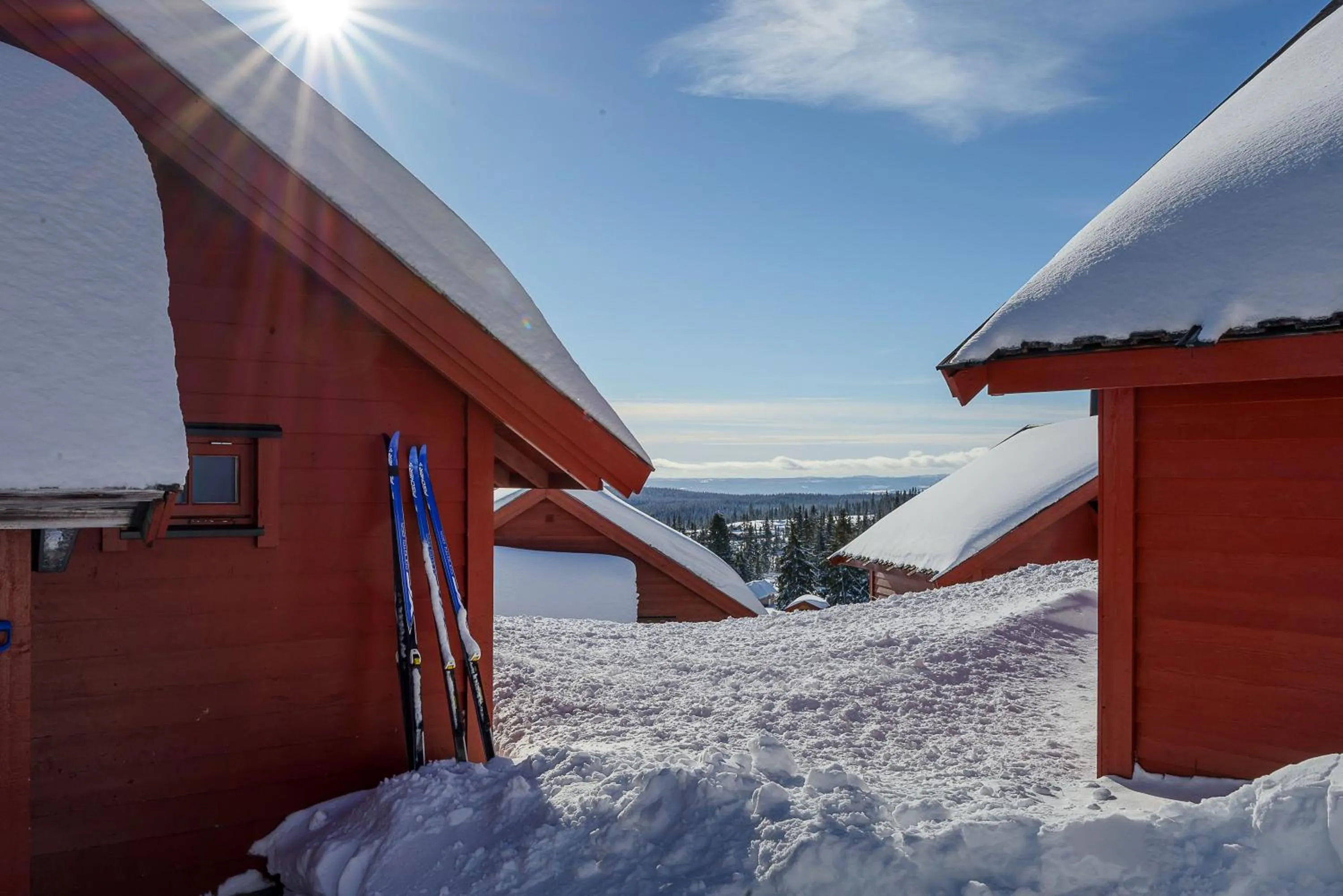 Facade/entrance in Lillehammer Fjellstue og Hytteutleie