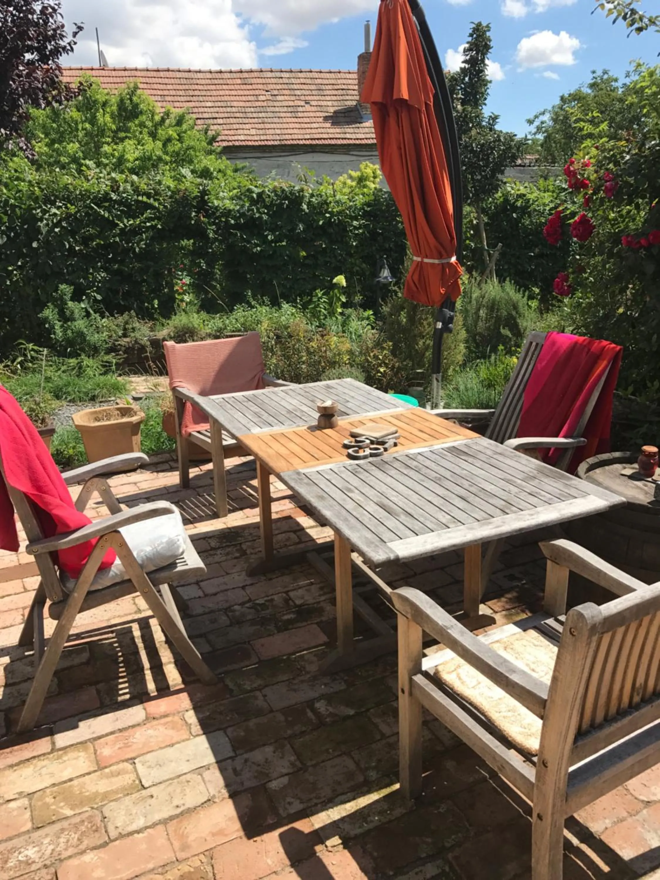 Garden in Ubytovanie u martina