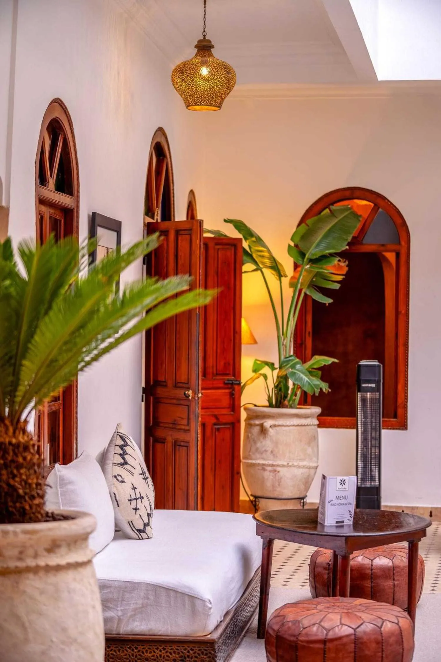 Living room in Riad Adika & Spa