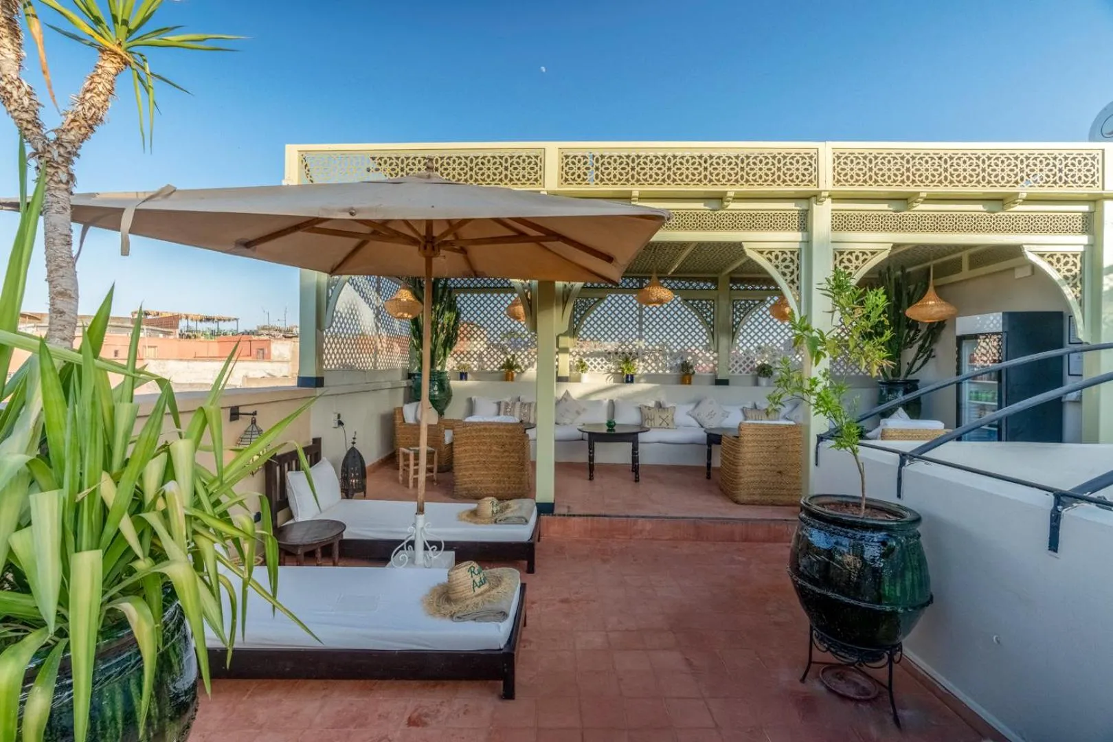Balcony/Terrace in Riad Adika & Spa