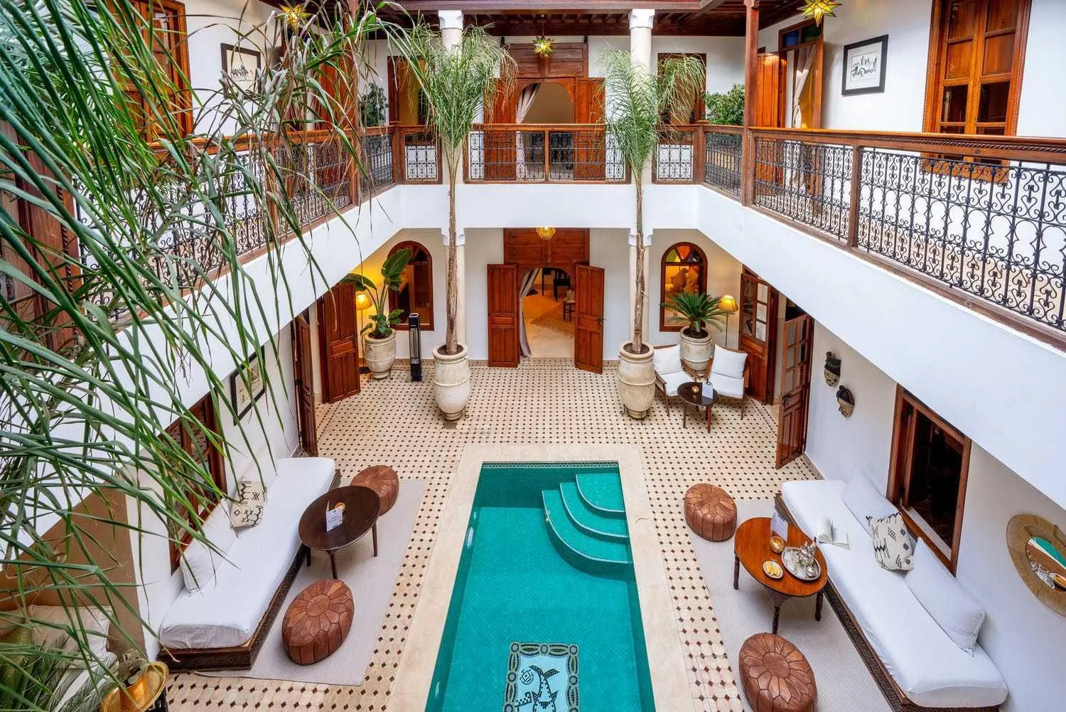 Patio in Riad Adika & Spa