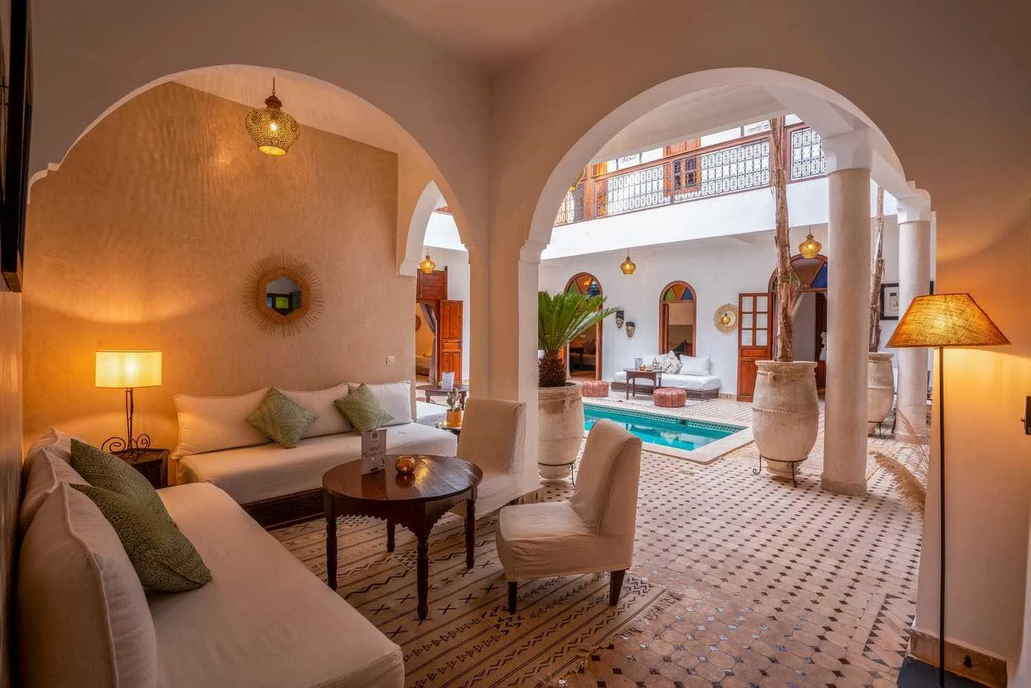 Lobby or reception, Bed in Riad Adika & Spa