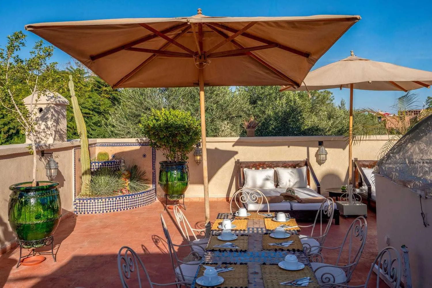 Restaurant/places to eat in Riad Adika & Spa