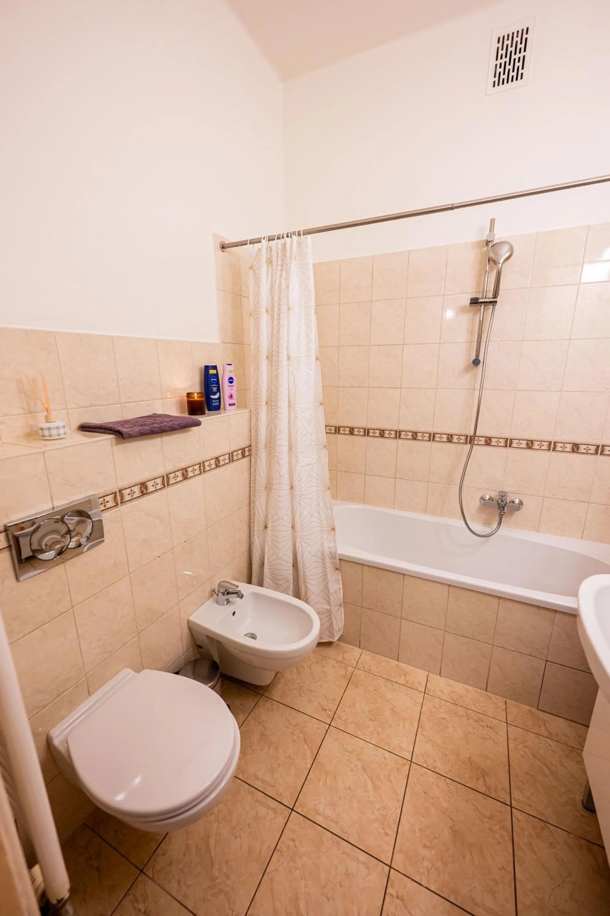 Shower in Trip Apartments
