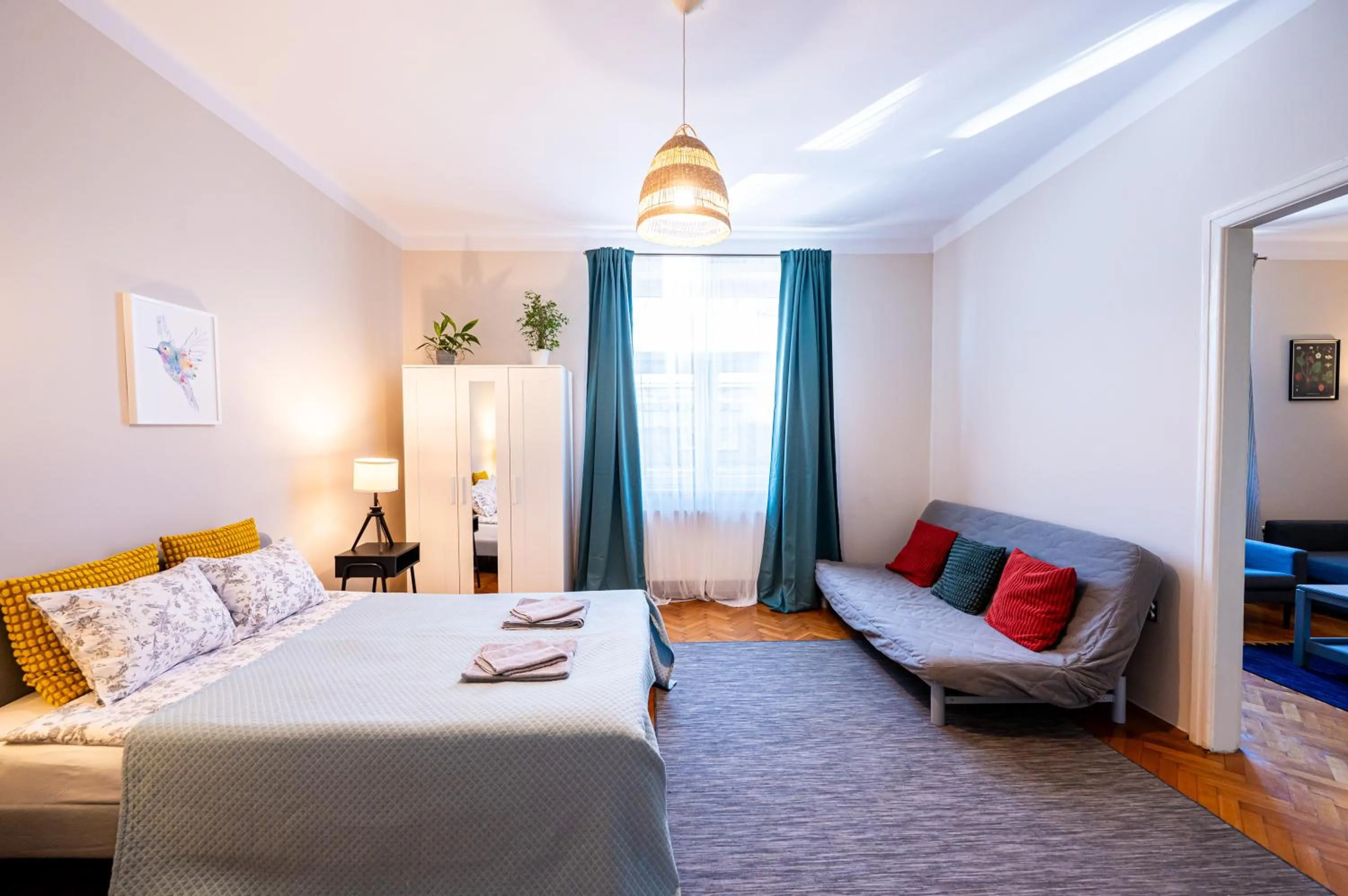 Photo of the whole room, Bed in Trip Apartments