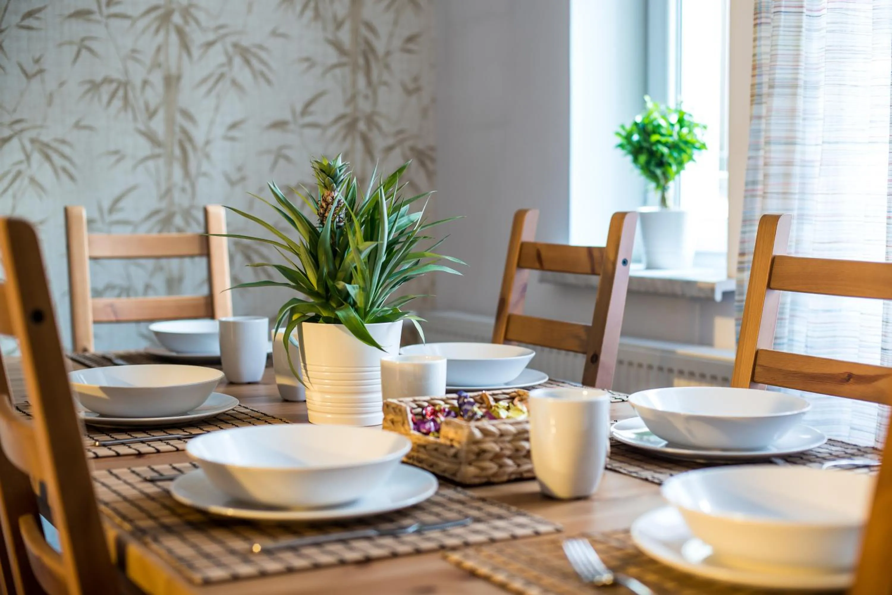 Kitchen or kitchenette in Trip Apartments