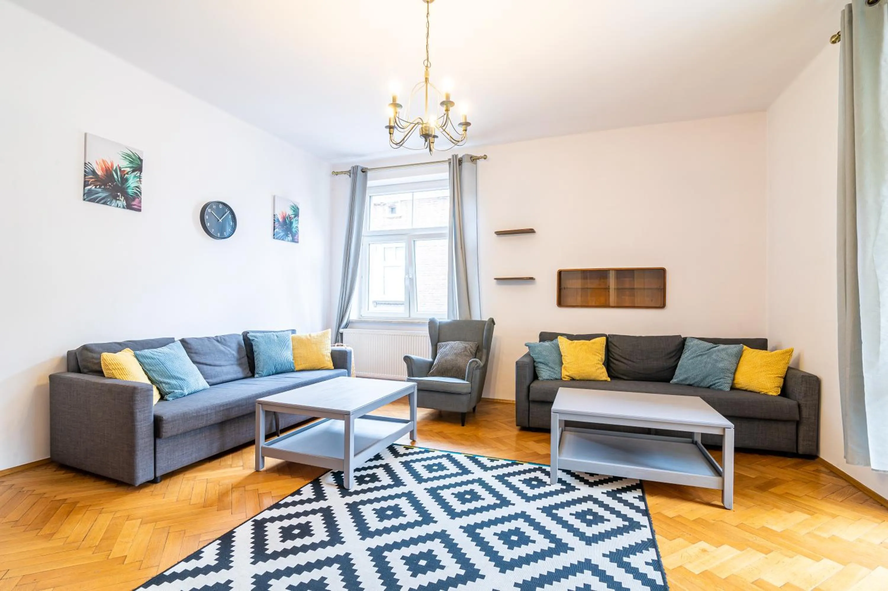Living room in Trip Apartments