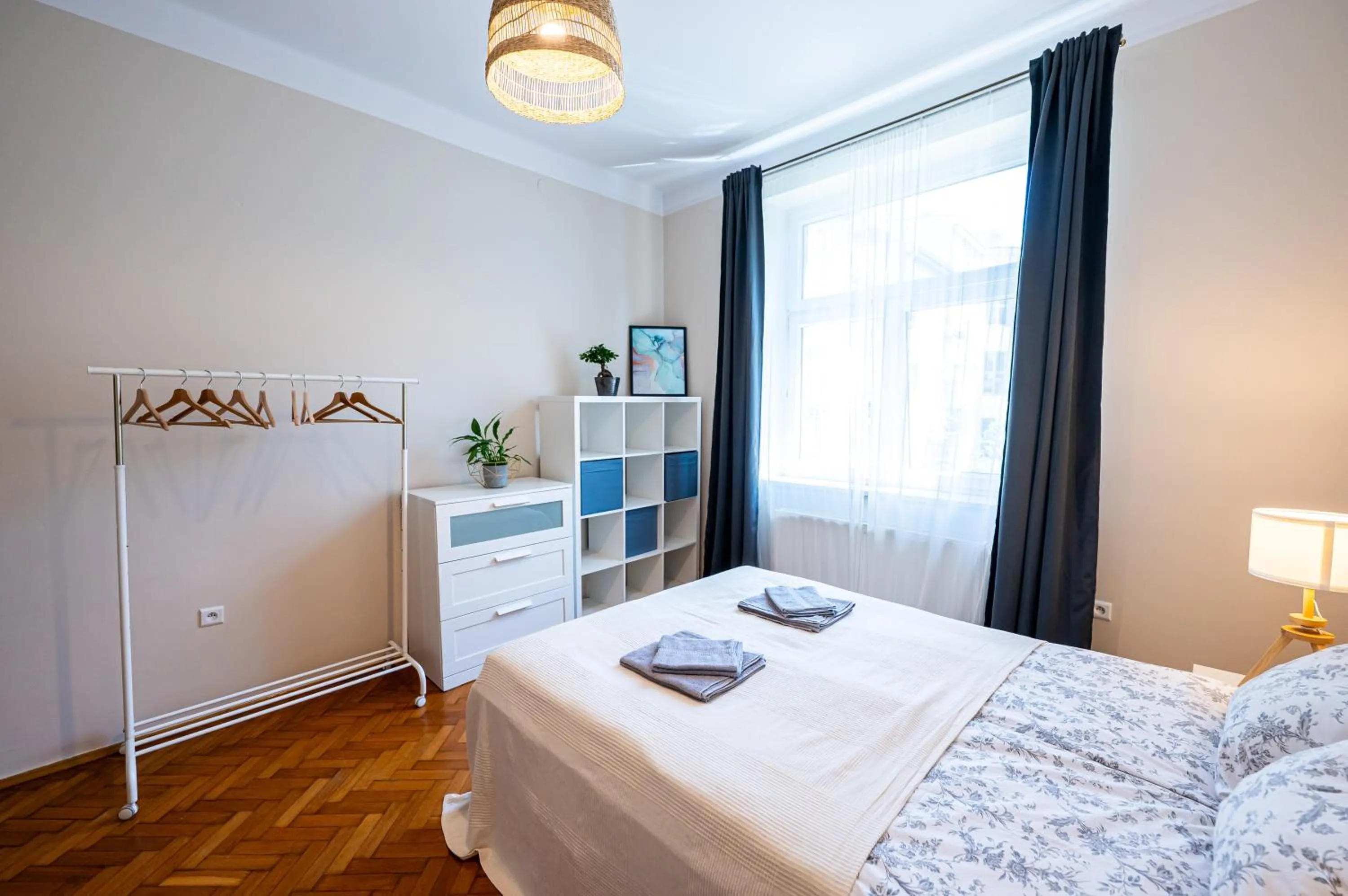 Bed in Trip Apartments