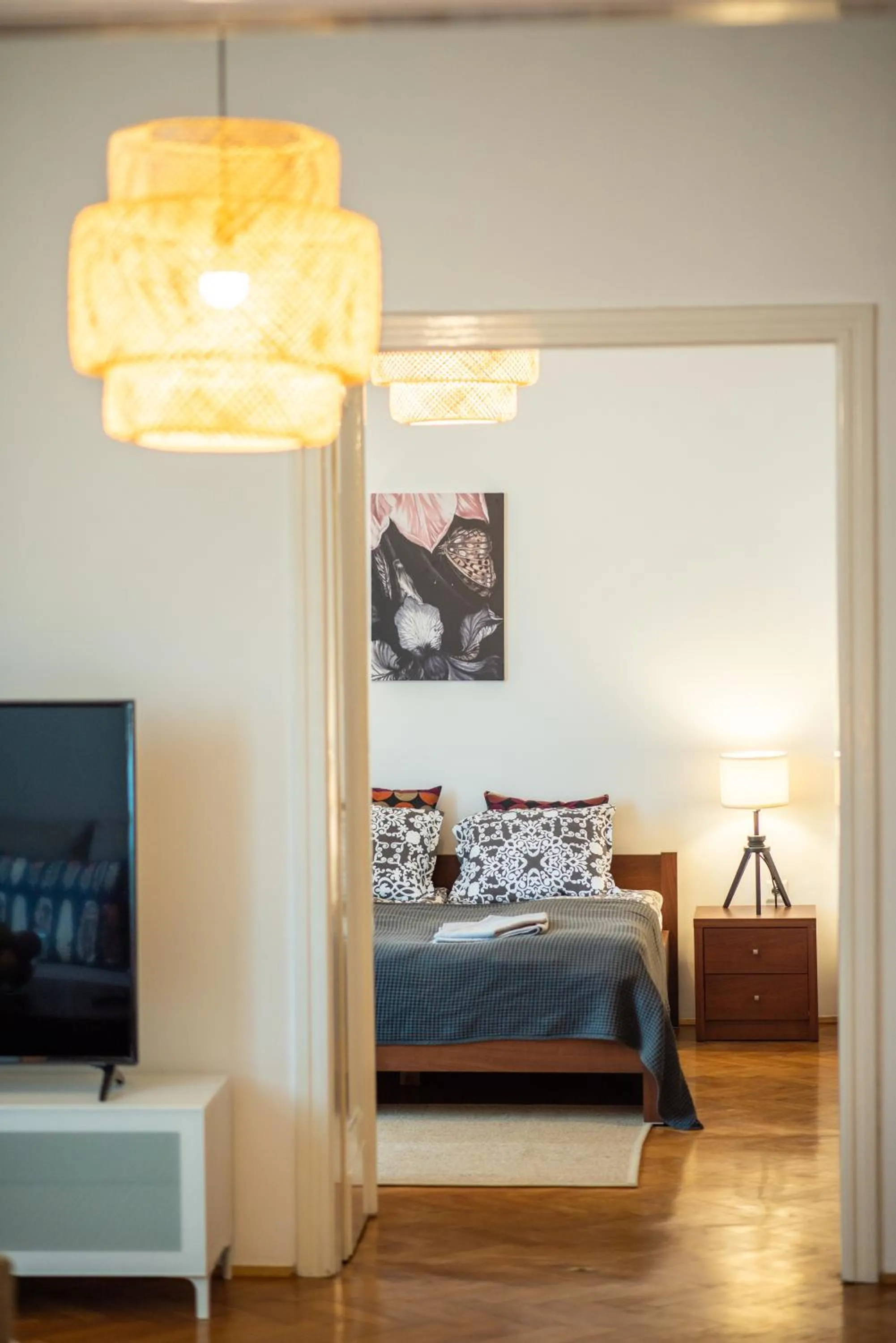 Photo of the whole room, Bed in Trip Apartments