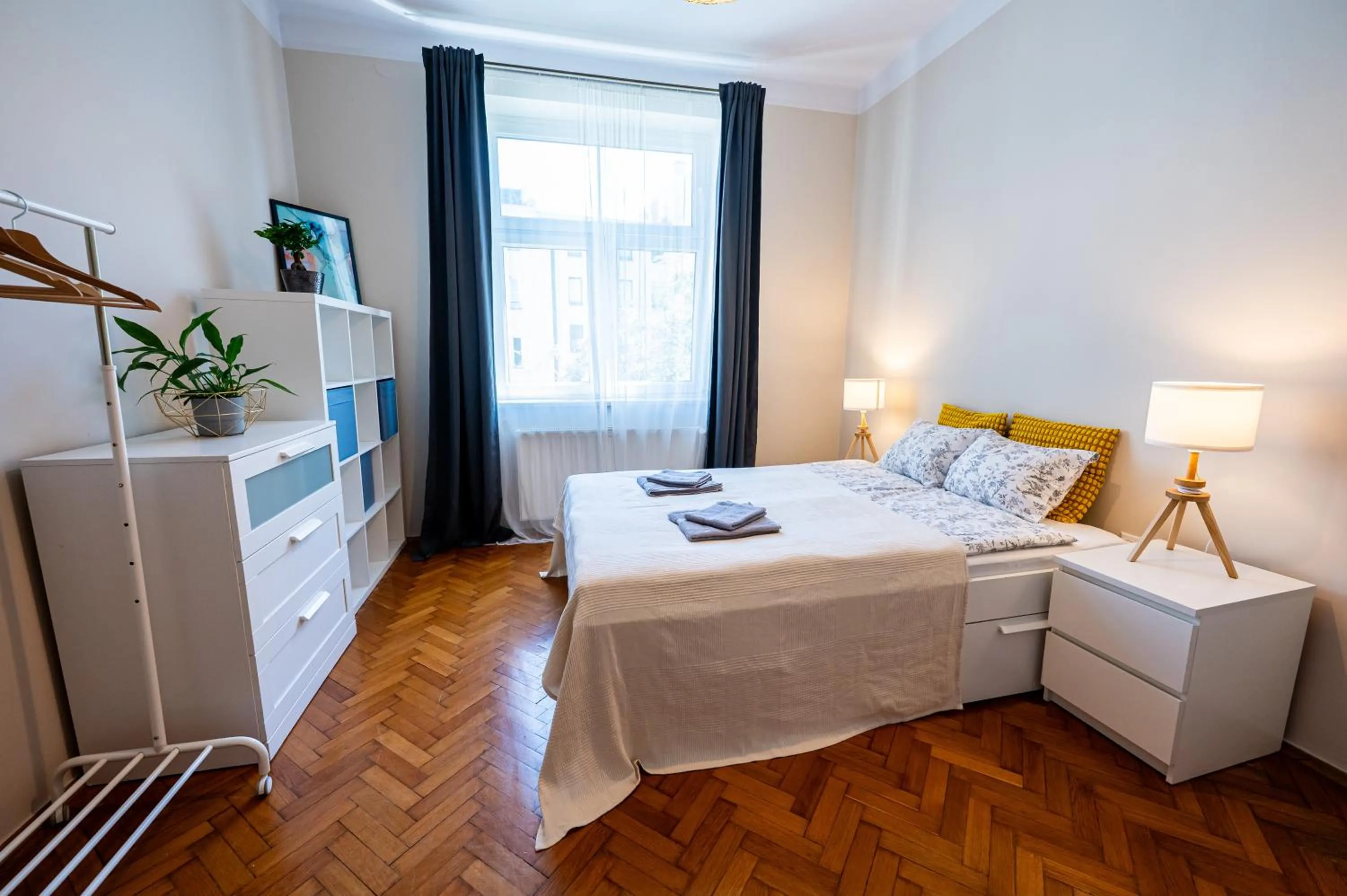 Bed in Trip Apartments