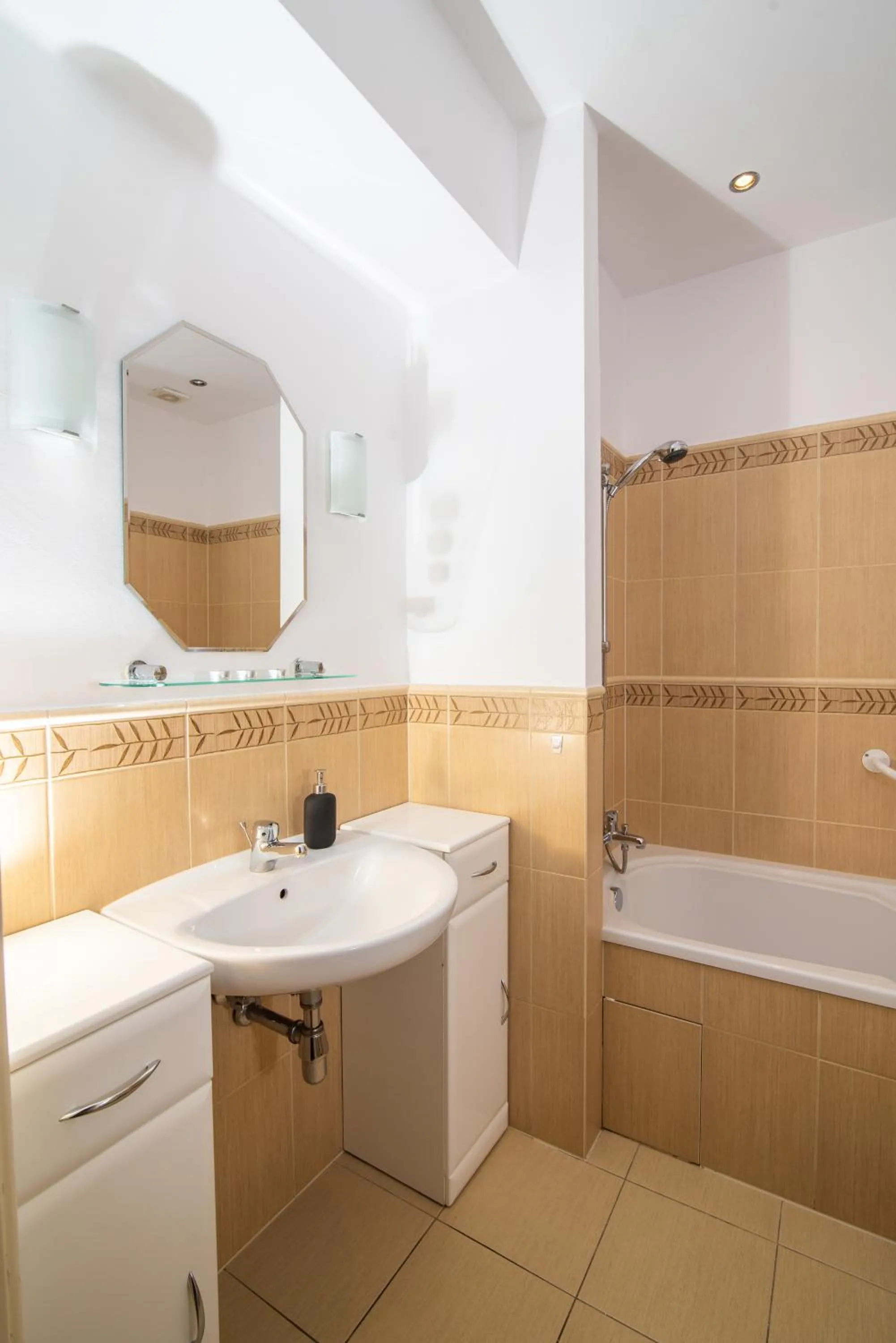 Bathroom in Trip Apartments