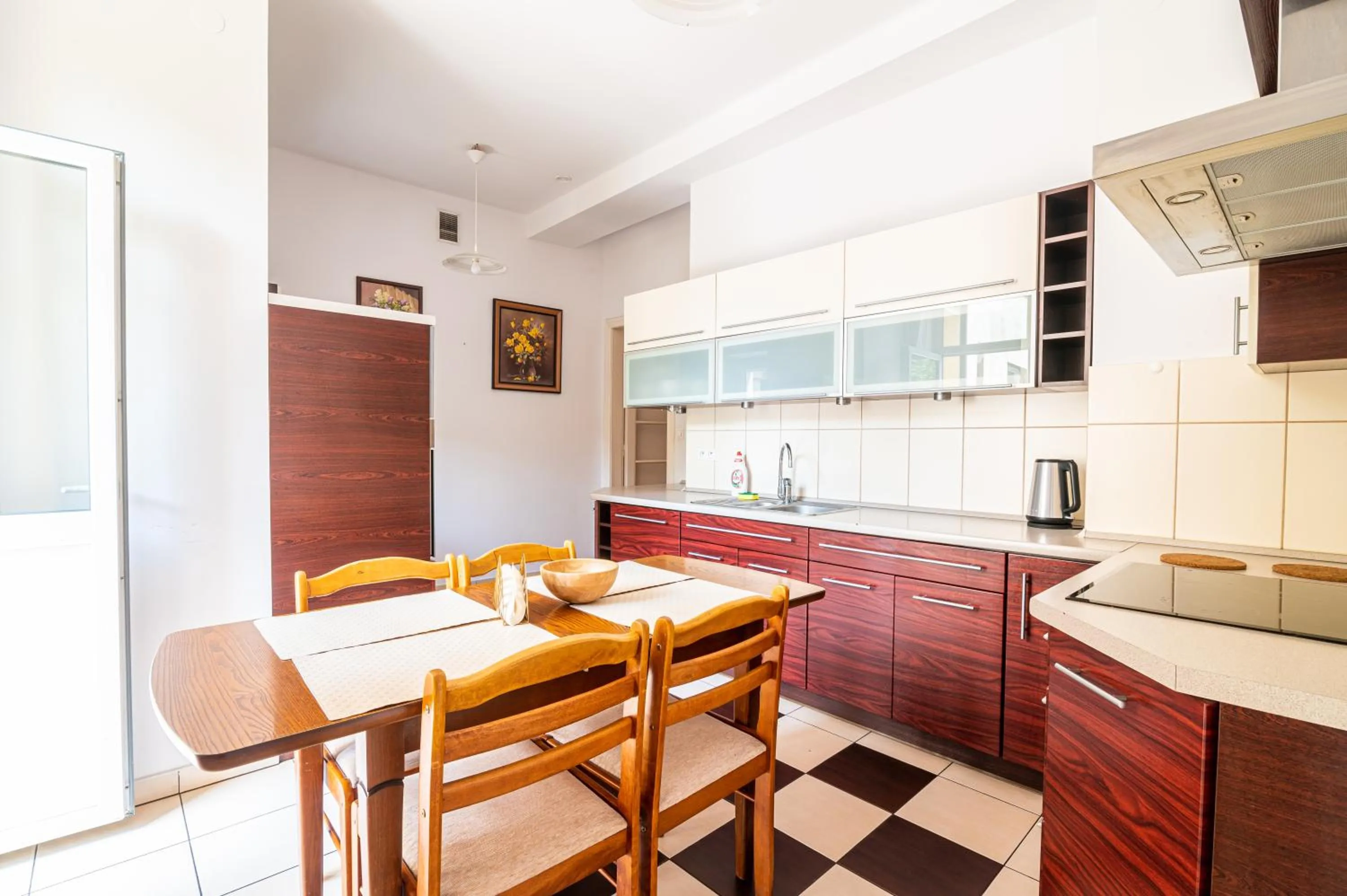 Kitchen or kitchenette in Trip Apartments