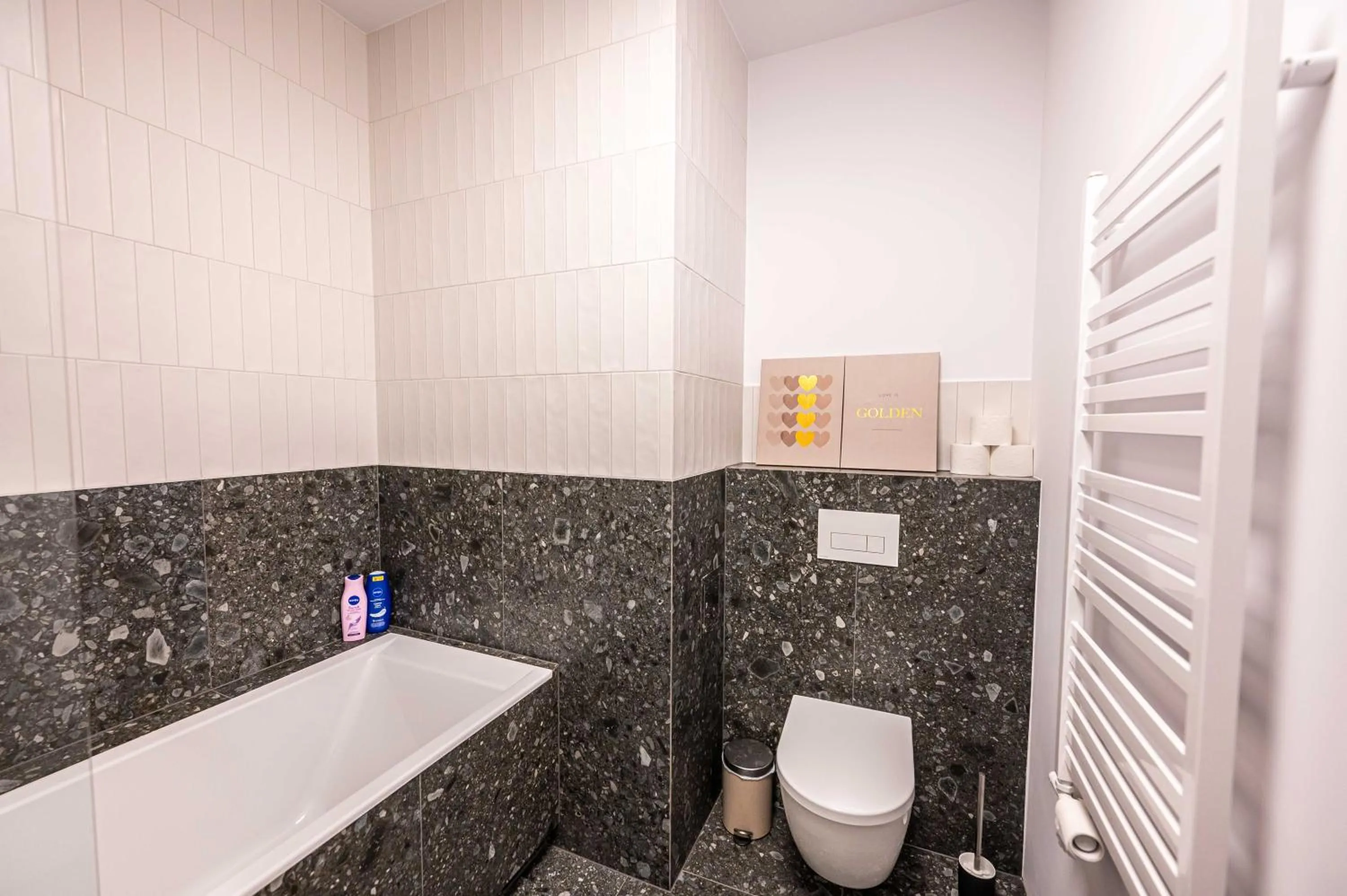 Shower in Trip Apartments