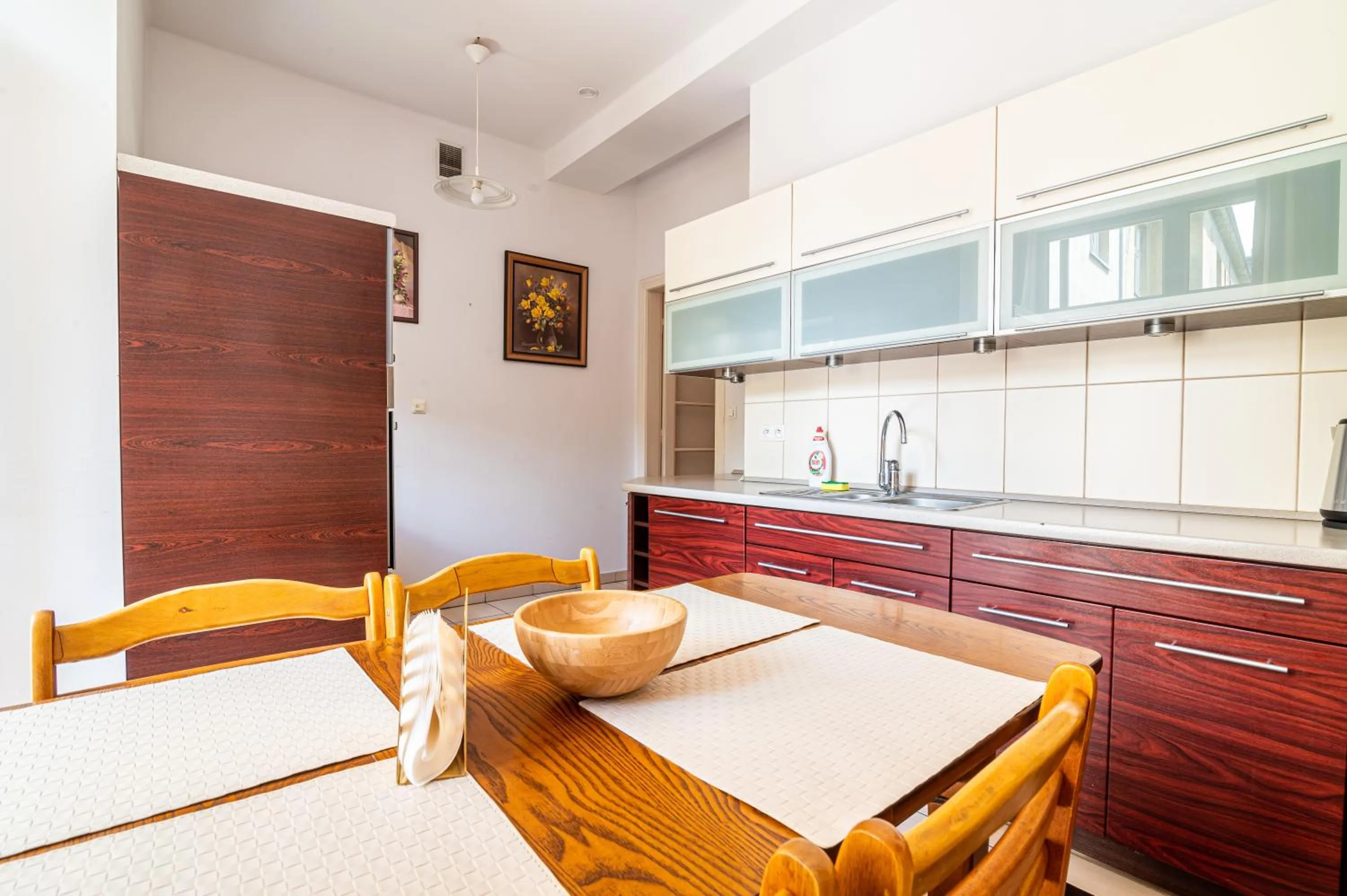 Kitchen or kitchenette in Trip Apartments
