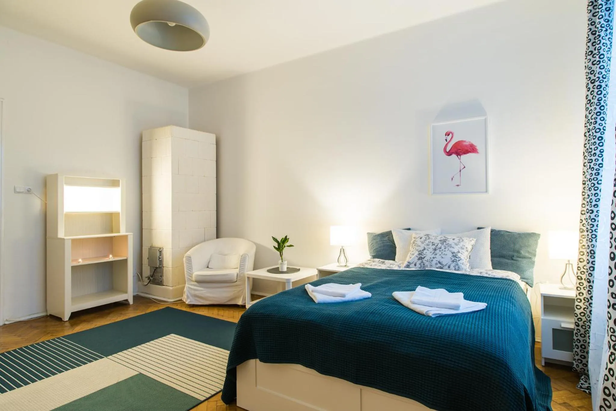 Bed in Trip Apartments