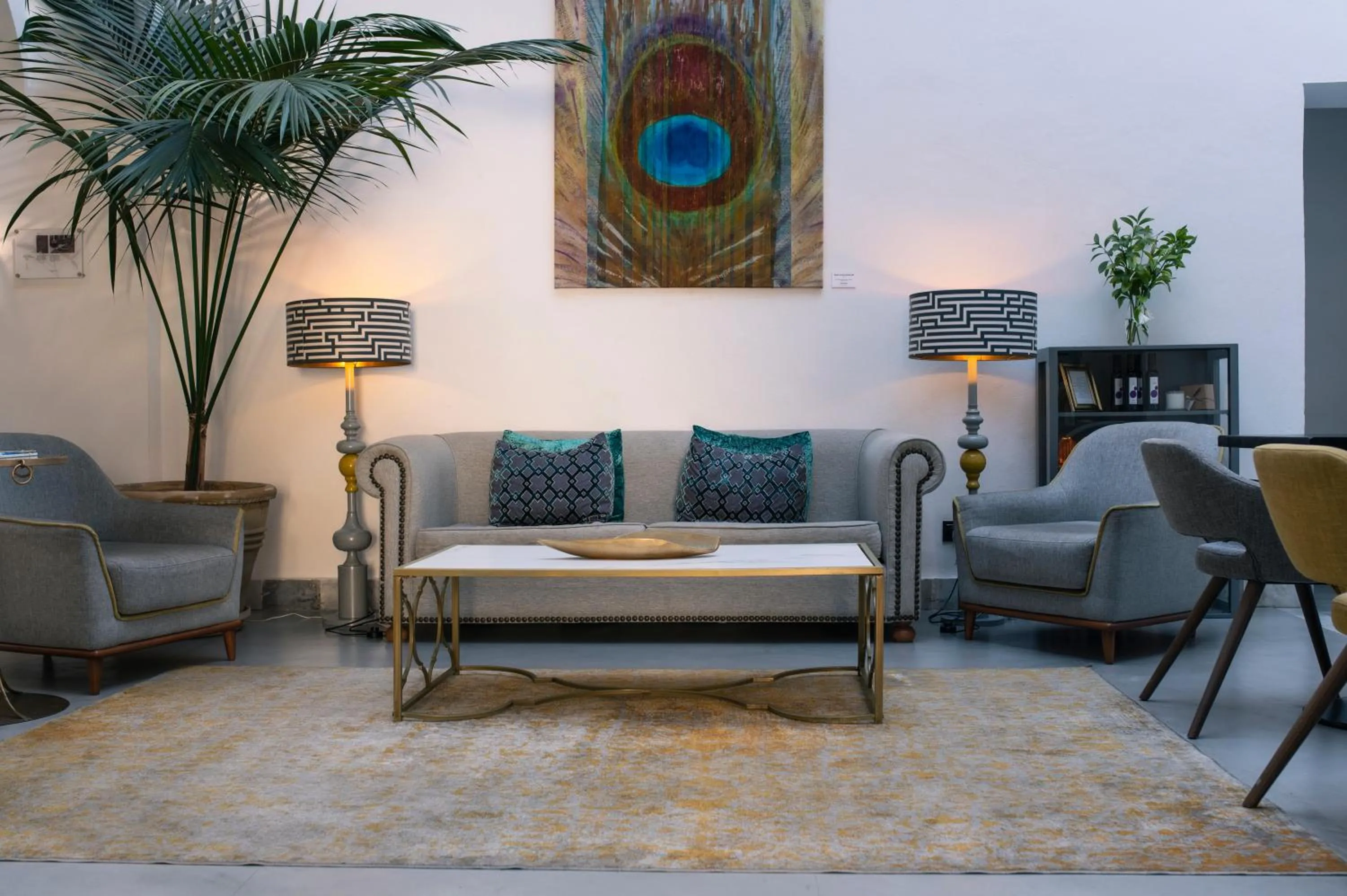 Patio in Legado Alcazar Hotel