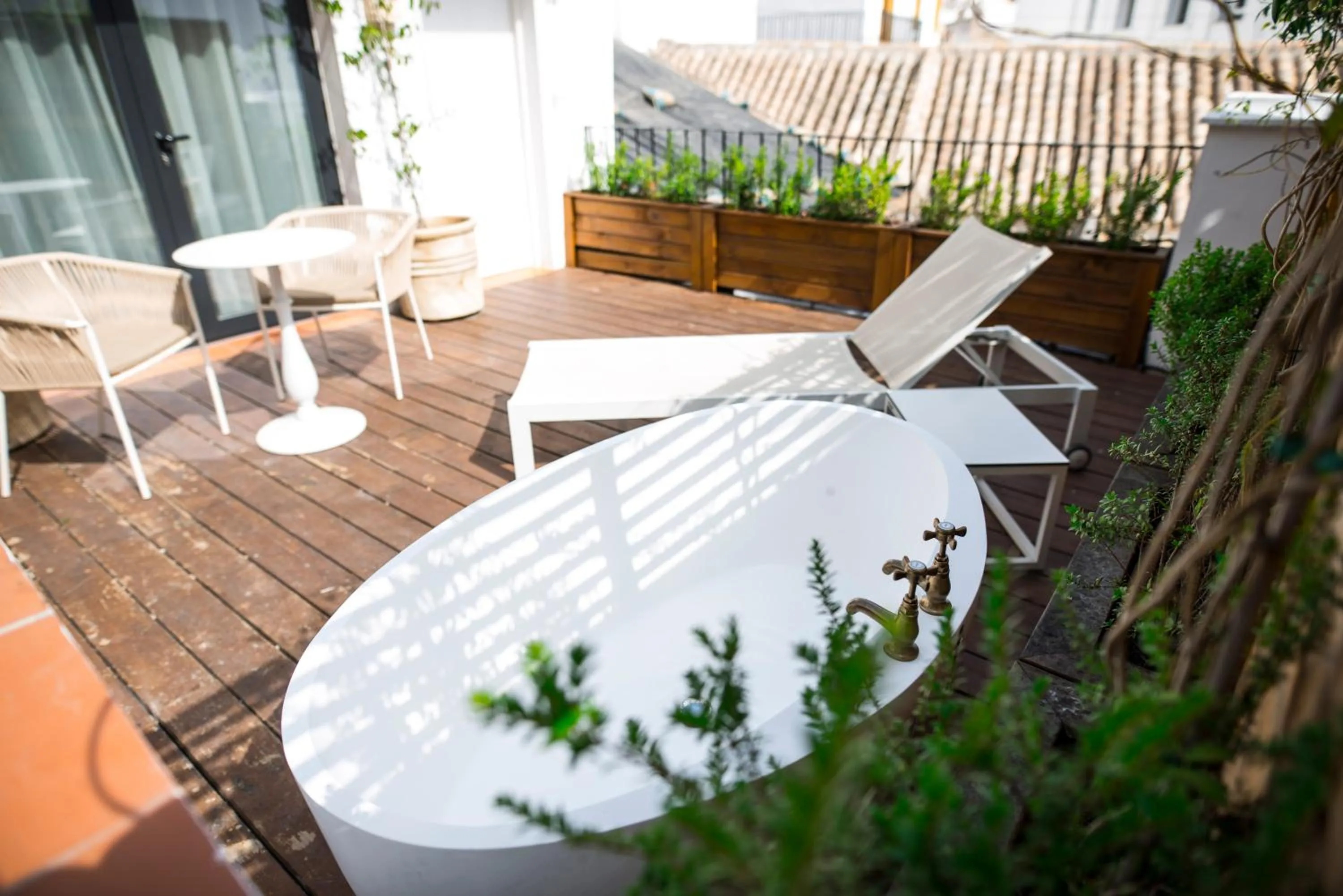 Balcony/Terrace in Legado Alcazar Hotel