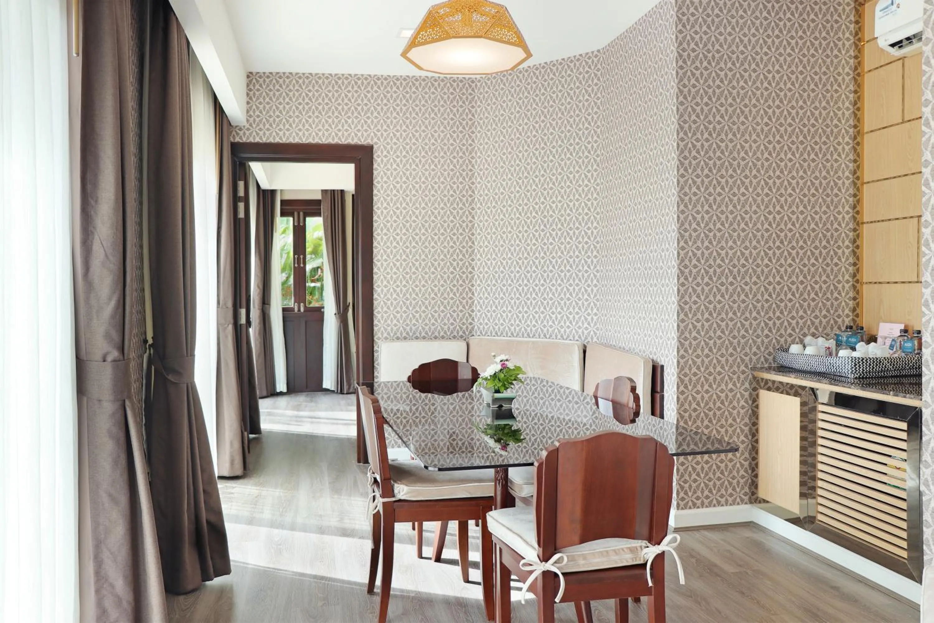 Dining area in Mida Resort Kanchanaburi - SHA PLUS