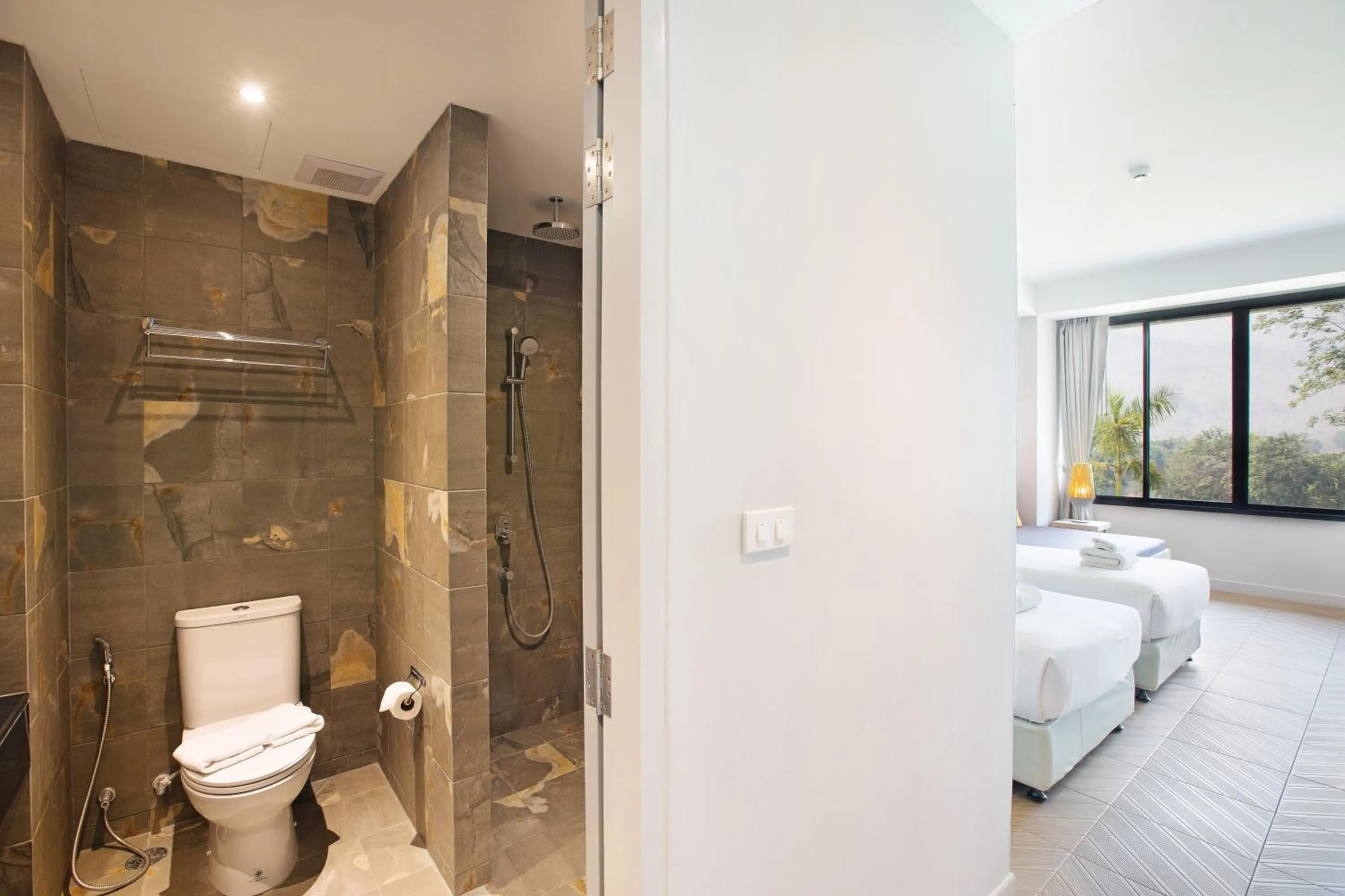 Bathroom in Mida Resort Kanchanaburi - SHA PLUS