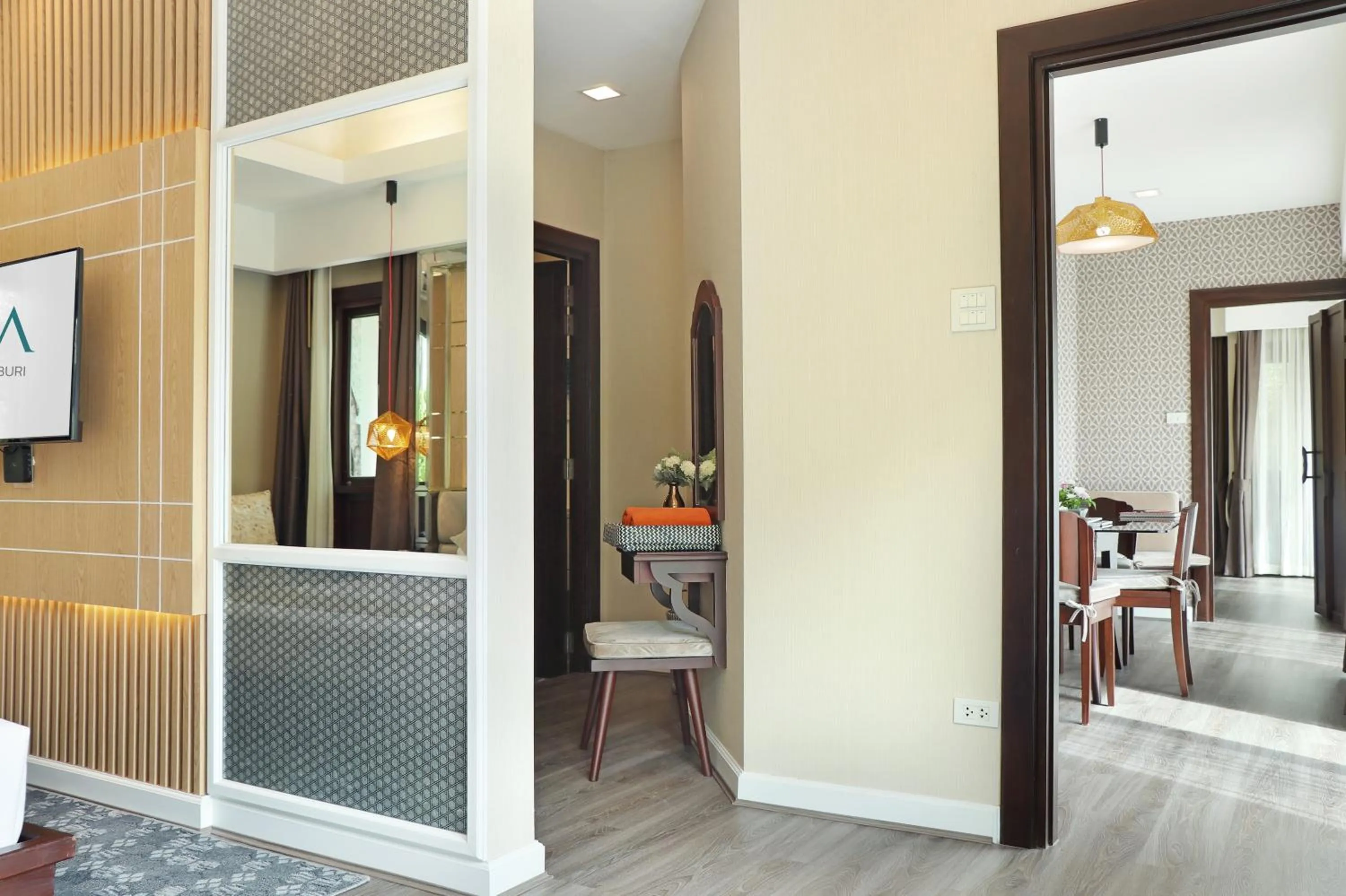 Dining area in Mida Resort Kanchanaburi - SHA PLUS