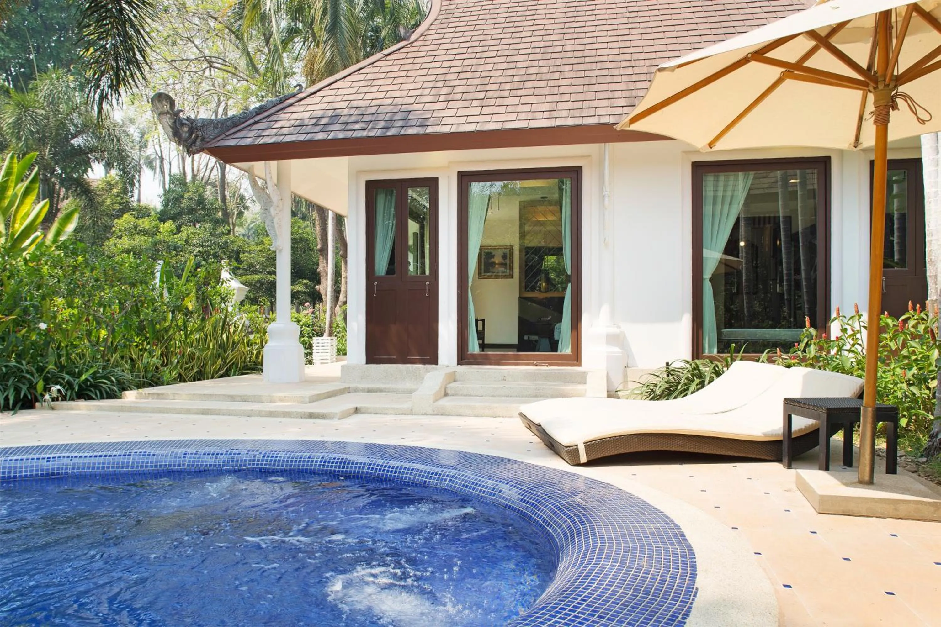 Swimming pool in Mida Resort Kanchanaburi - SHA PLUS