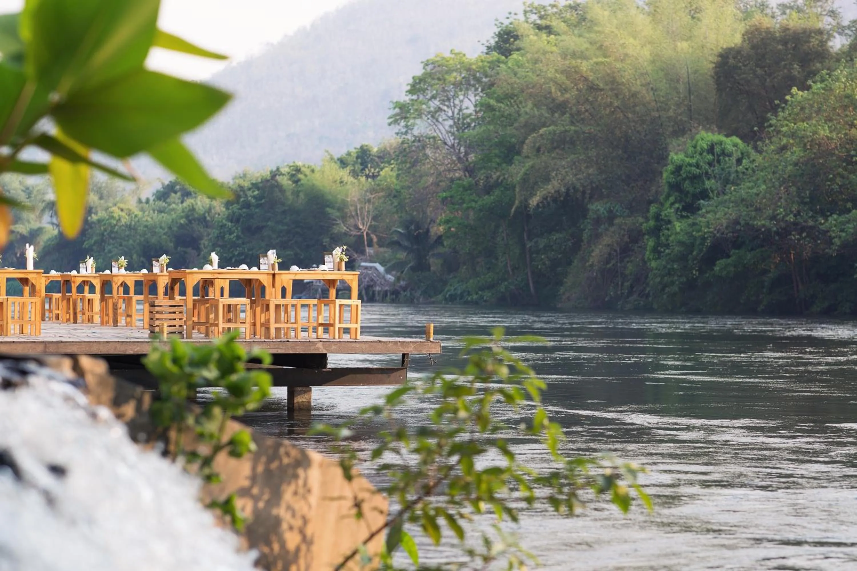 Restaurant/places to eat in Mida Resort Kanchanaburi - SHA PLUS