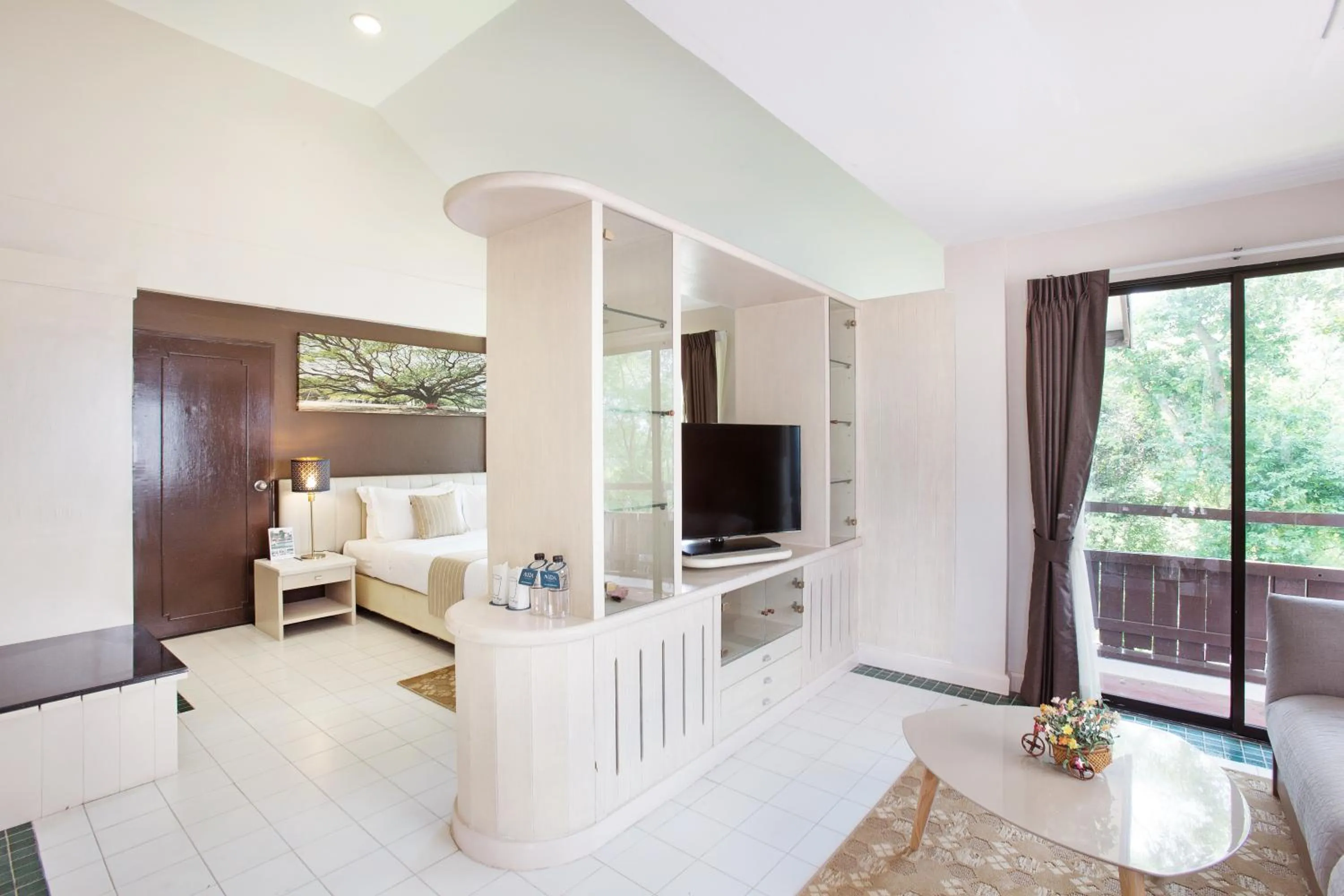 Seating area in Mida Resort Kanchanaburi - SHA PLUS