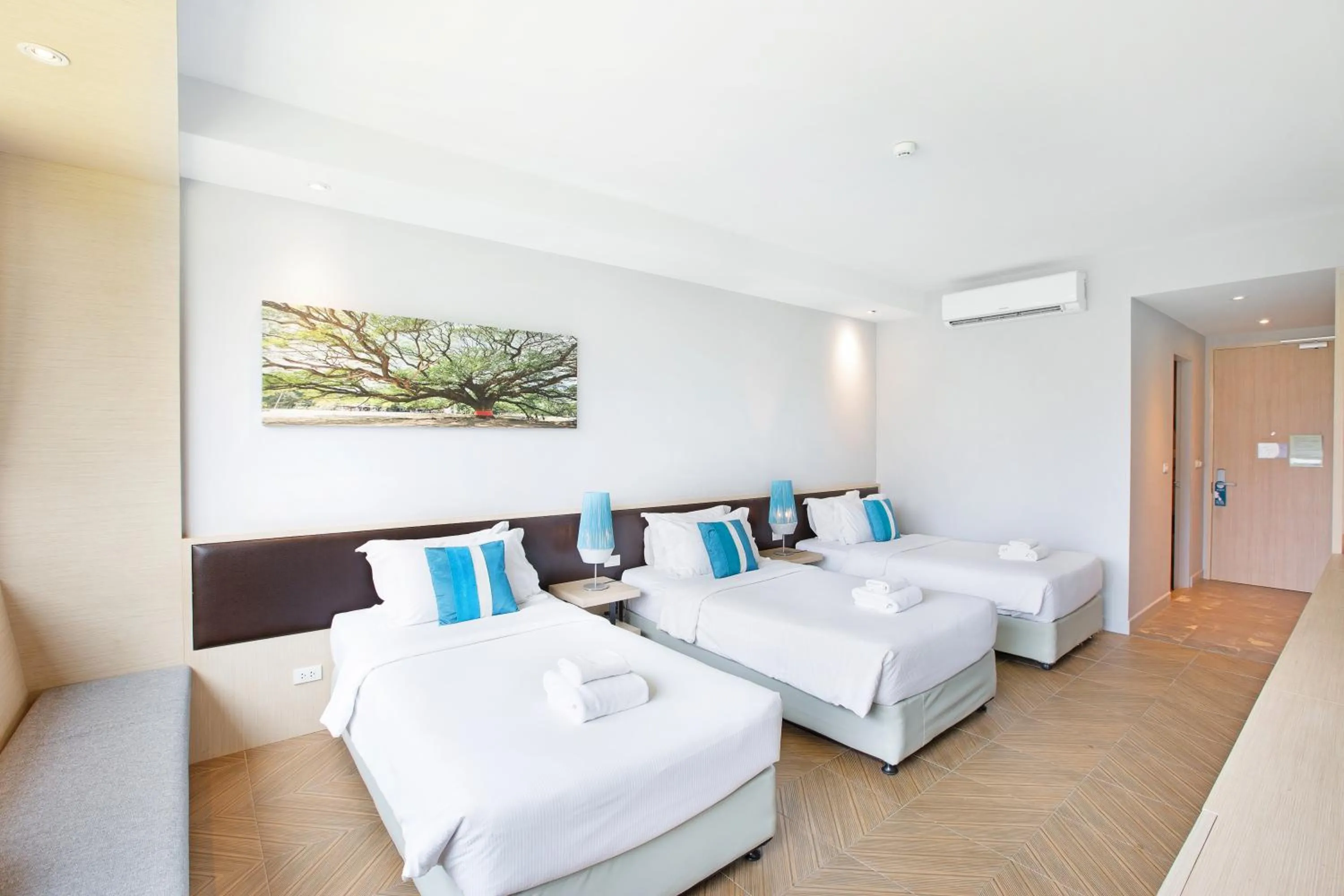 Bed in Mida Resort Kanchanaburi - SHA PLUS