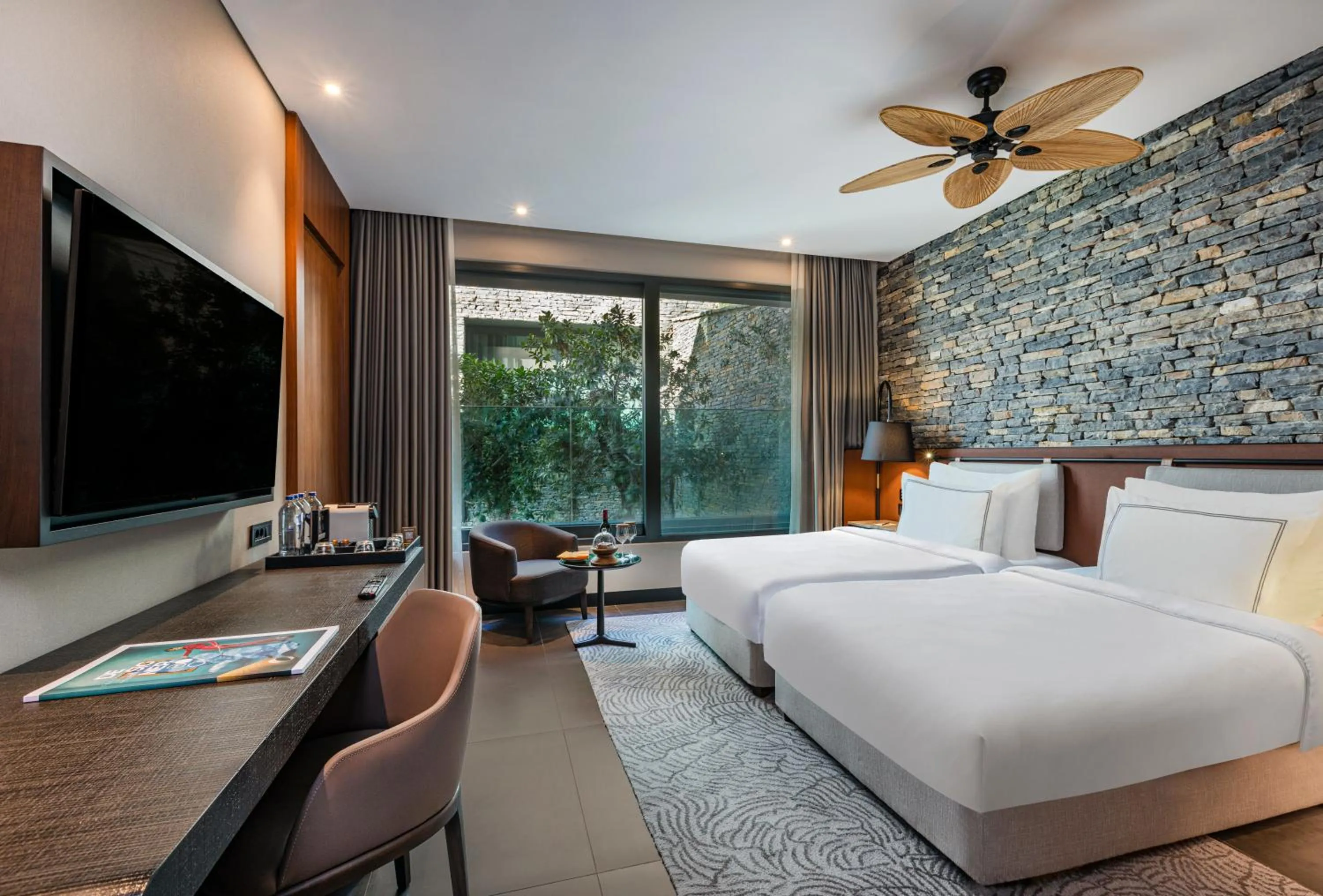 Bedroom, Bed in Lujo Hotel Bodrum