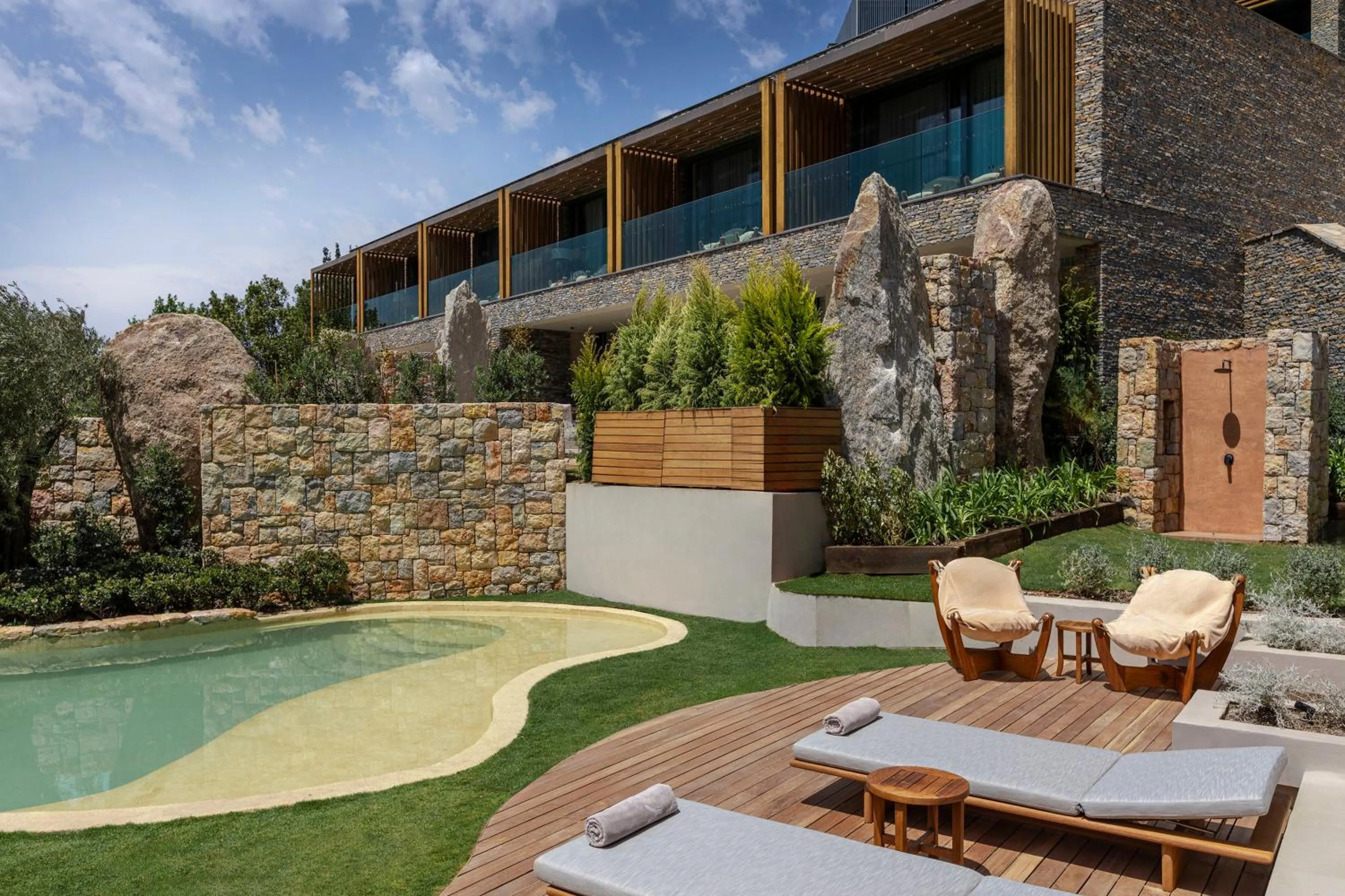 Seating area in Lujo Hotel Bodrum