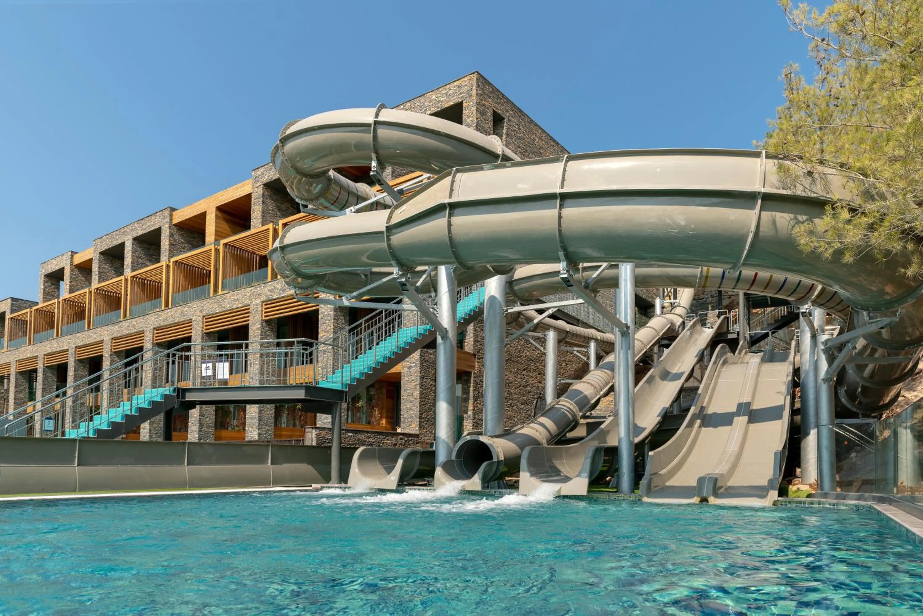Aqua park in Lujo Hotel Bodrum
