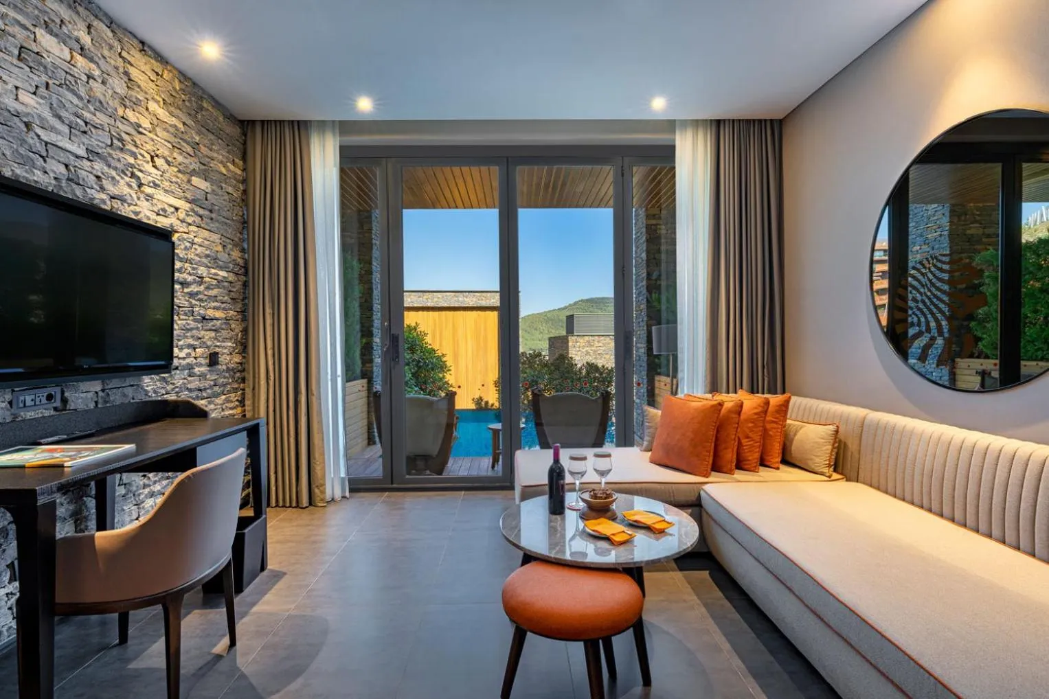 Swimming pool in Lujo Hotel Bodrum