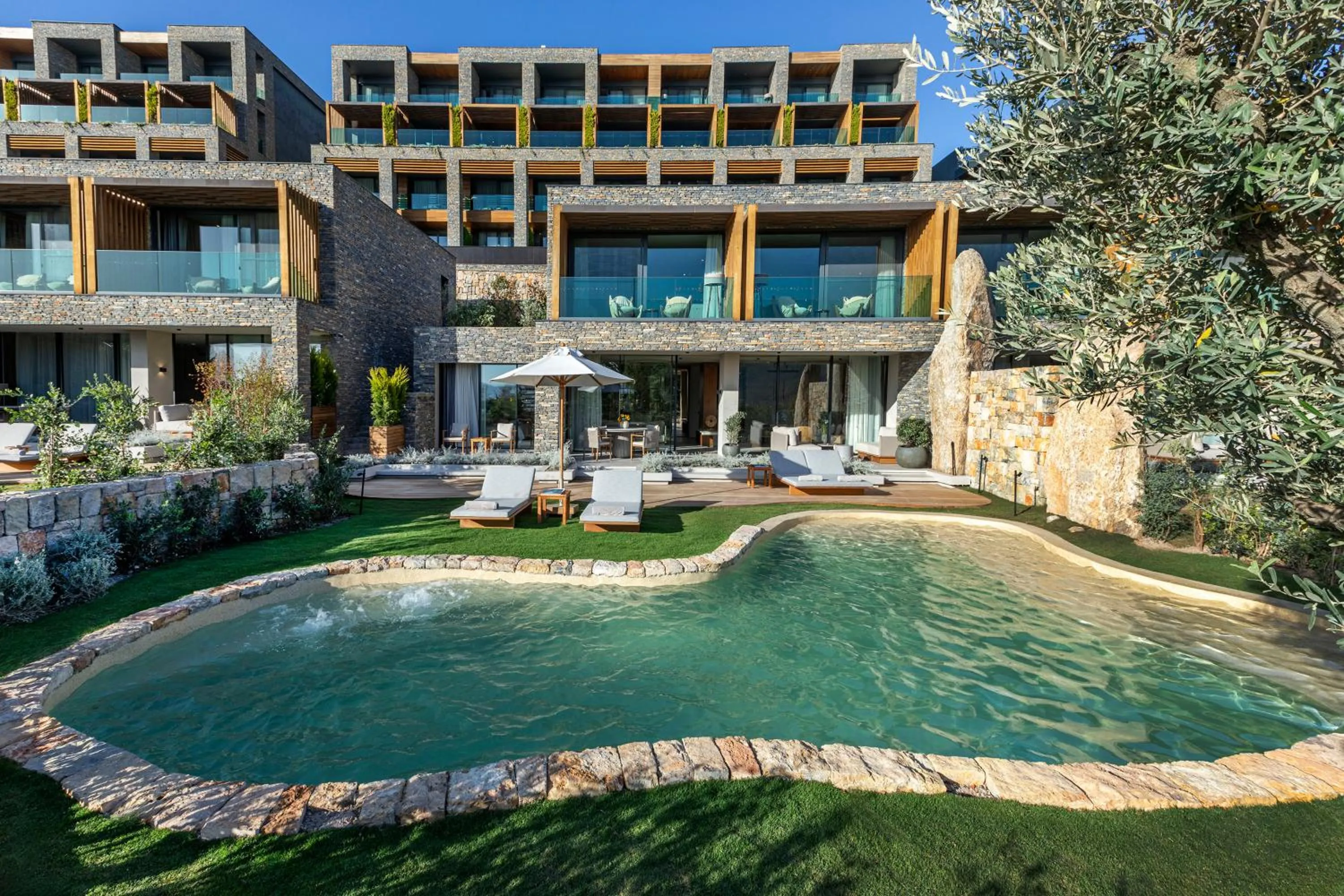 Garden in Lujo Hotel Bodrum