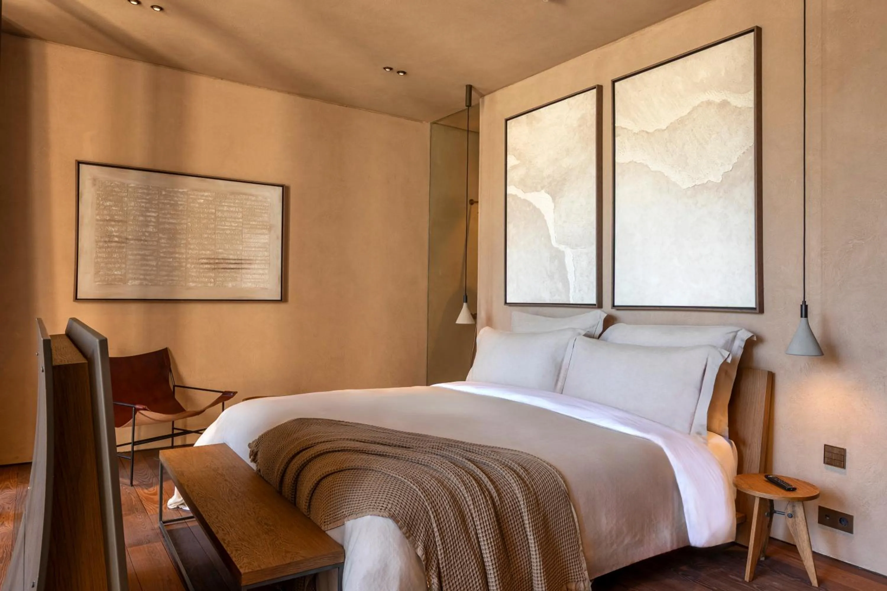 Bedroom, Bed in Lujo Hotel Bodrum